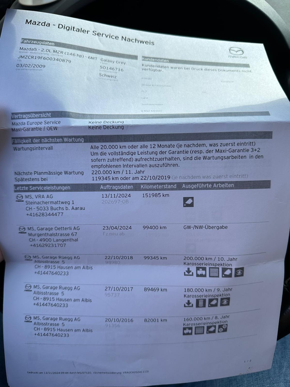 MAZDA 5 2.0 16V Exclusive-image-17