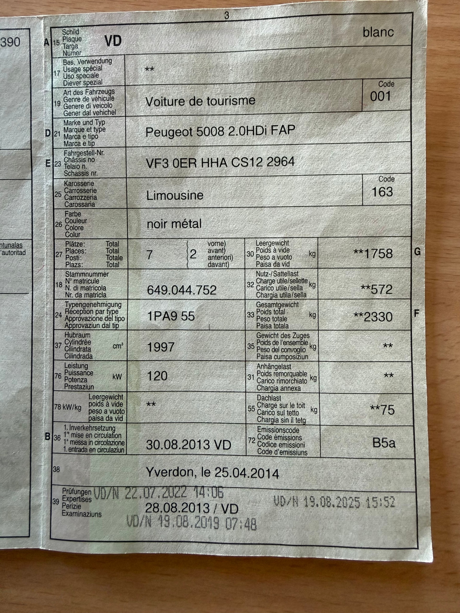 PEUGEOT 5008 2.0 HDI Swiss Edition Automatic-image-13