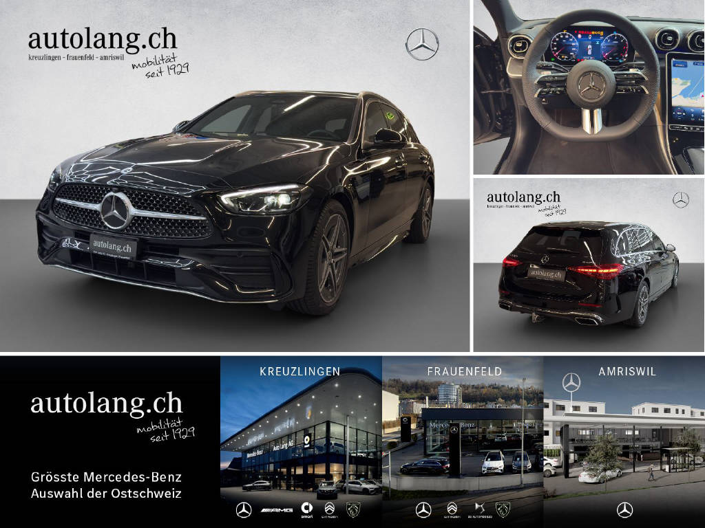 MERCEDES-BENZ C 220 d AMG Line 4Matic Swiss Star T-Modell-image-0