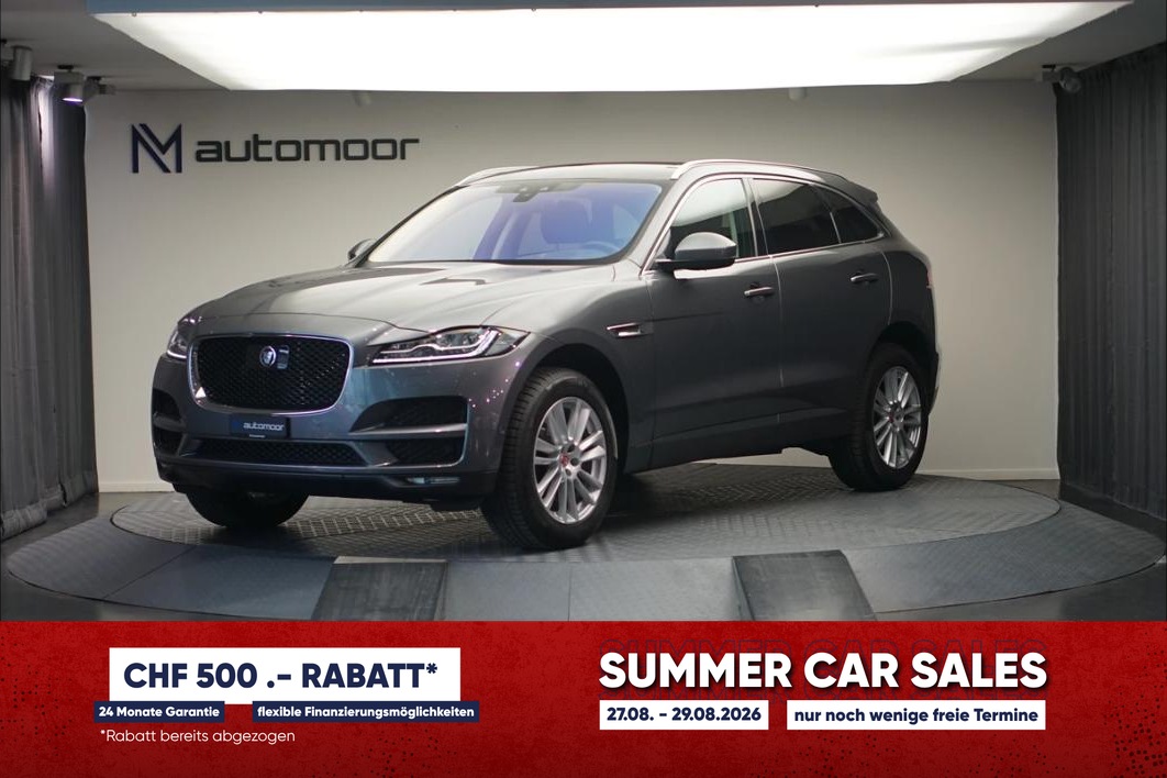 JAGUAR F-Pace 30t 2.0 Prestige AWD Automatik *CH-Fahrzeug* *Panoramadach* *Assistenzpaket-image-0