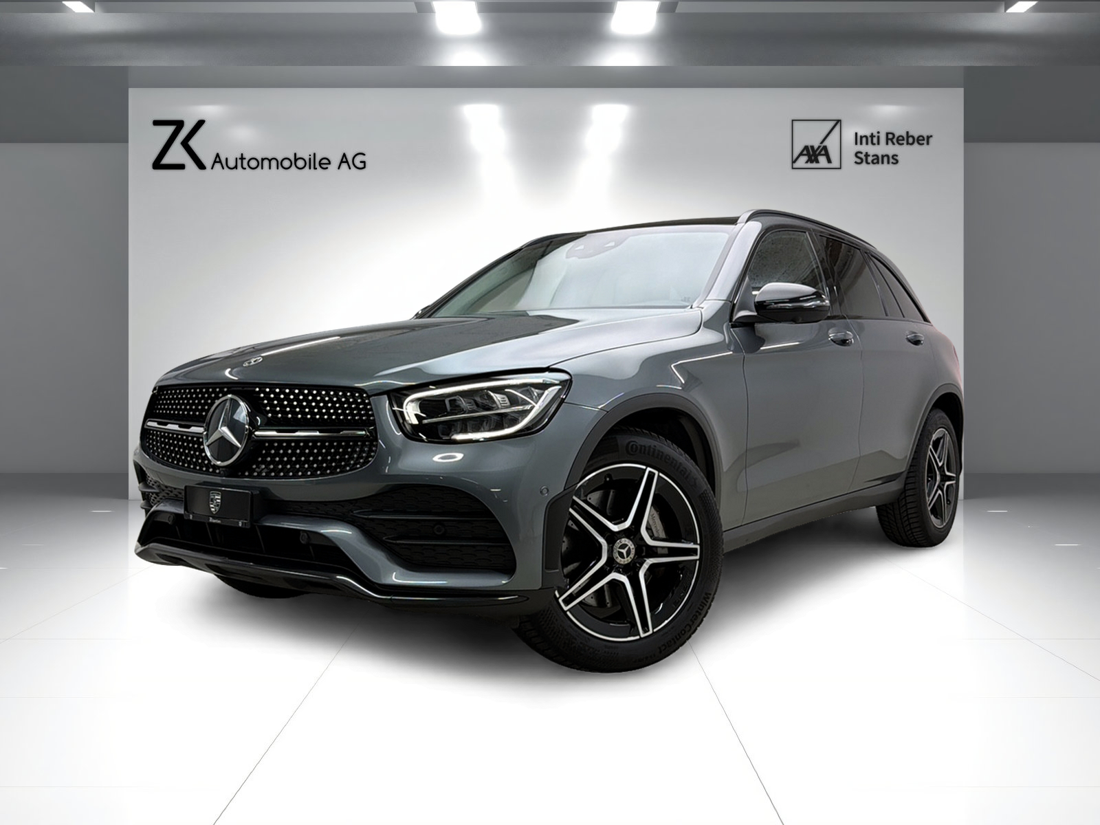 MERCEDES-BENZ GLC 300 d AMG Line Selenitgrey 245PS 4Matic 9G-Tronic / Panoramadach / 360° Kamera / Head-Up / Keyless Go /