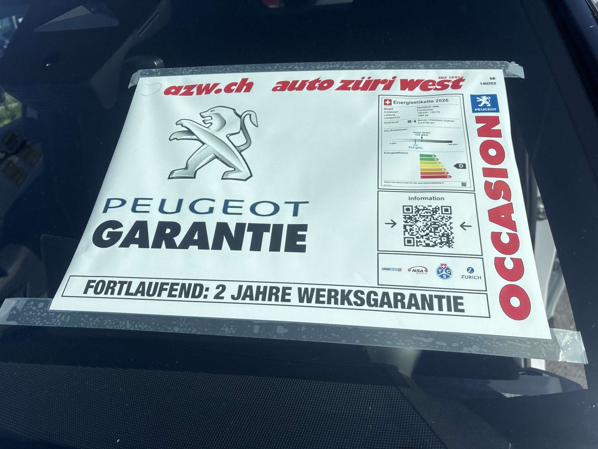 PEUGEOT 3008 145 e-DCS6 Hybrid GT Automat-image-3