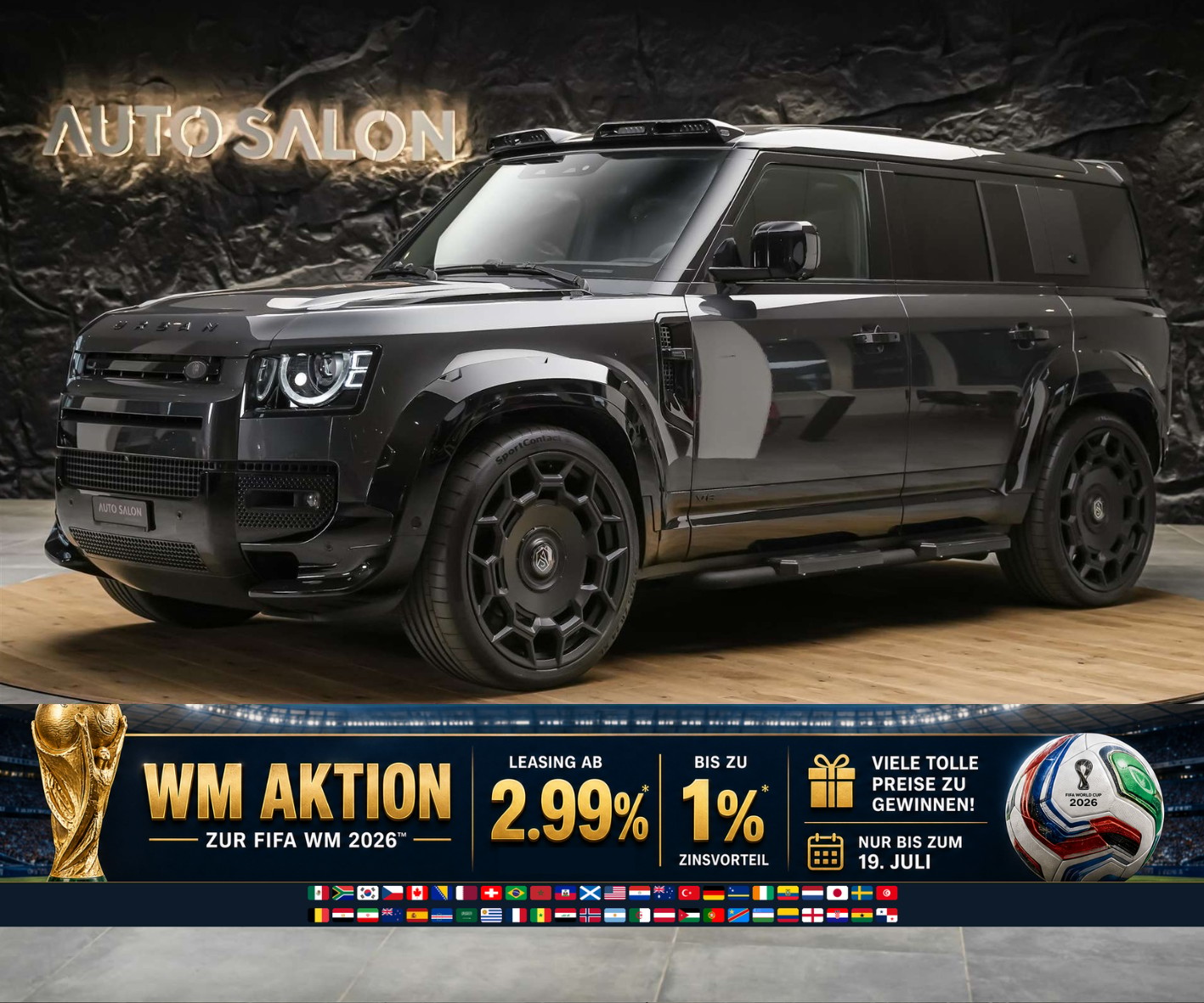 LAND ROVER Defender 110 5.0 V8 SC *URBAN*24" Felgen*Werksgarantie*AHK*