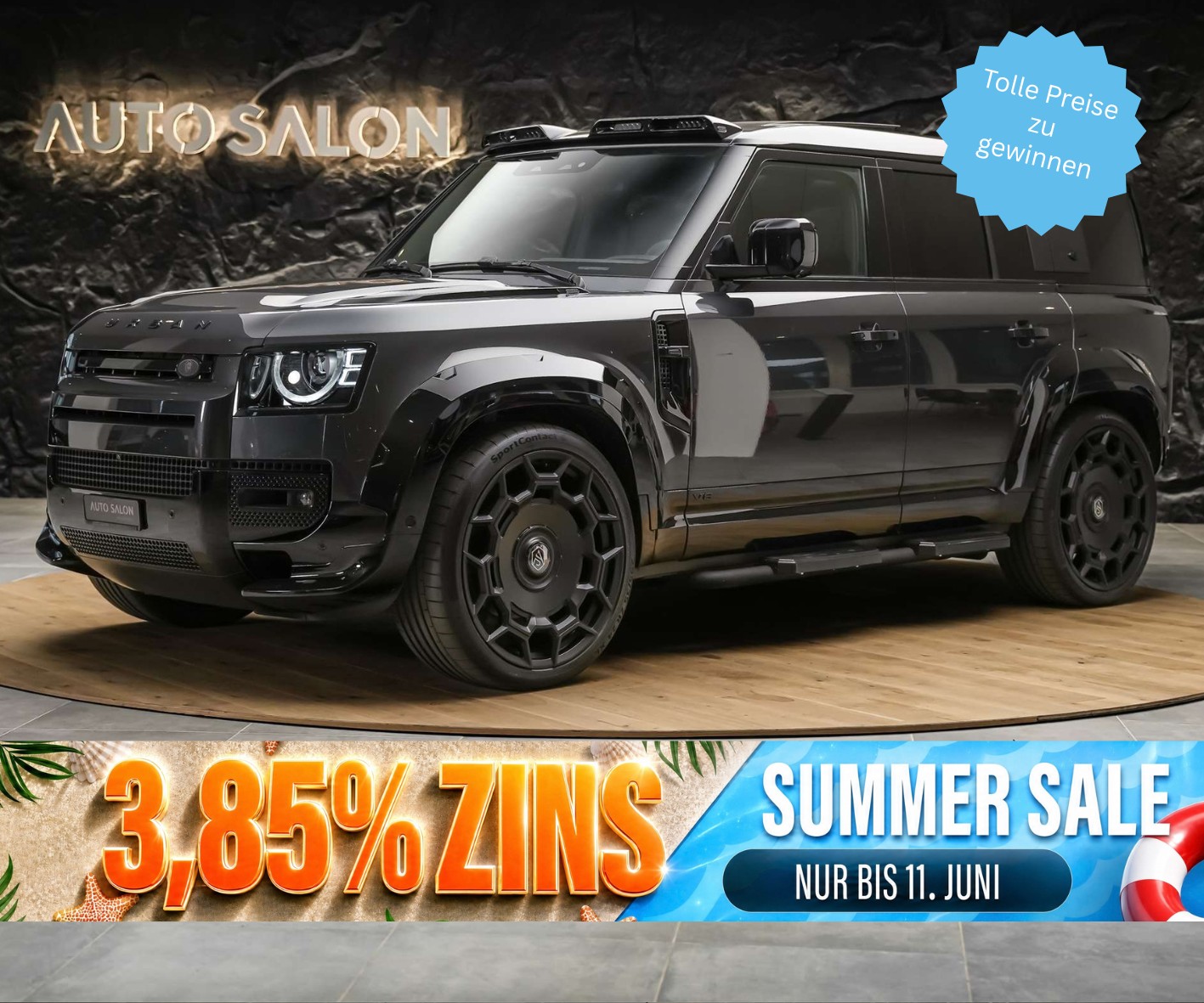 LAND ROVER Defender 110 5.0 V8 SC *URBAN*24" Felgen*Werksgarantie*AHK*-image-0