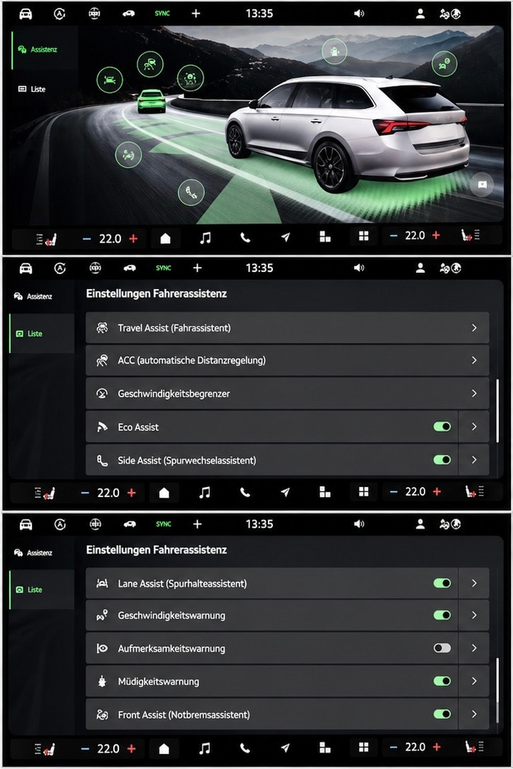 SKODA Octavia Combi 1.5 TSI mHEV DSG SportLine 150PS *FACELIFT *ELEKTR. AHK *STEEL GREY *BLACK PACKAGE *5 Jahre WERKS-GARANTIE!-image-20