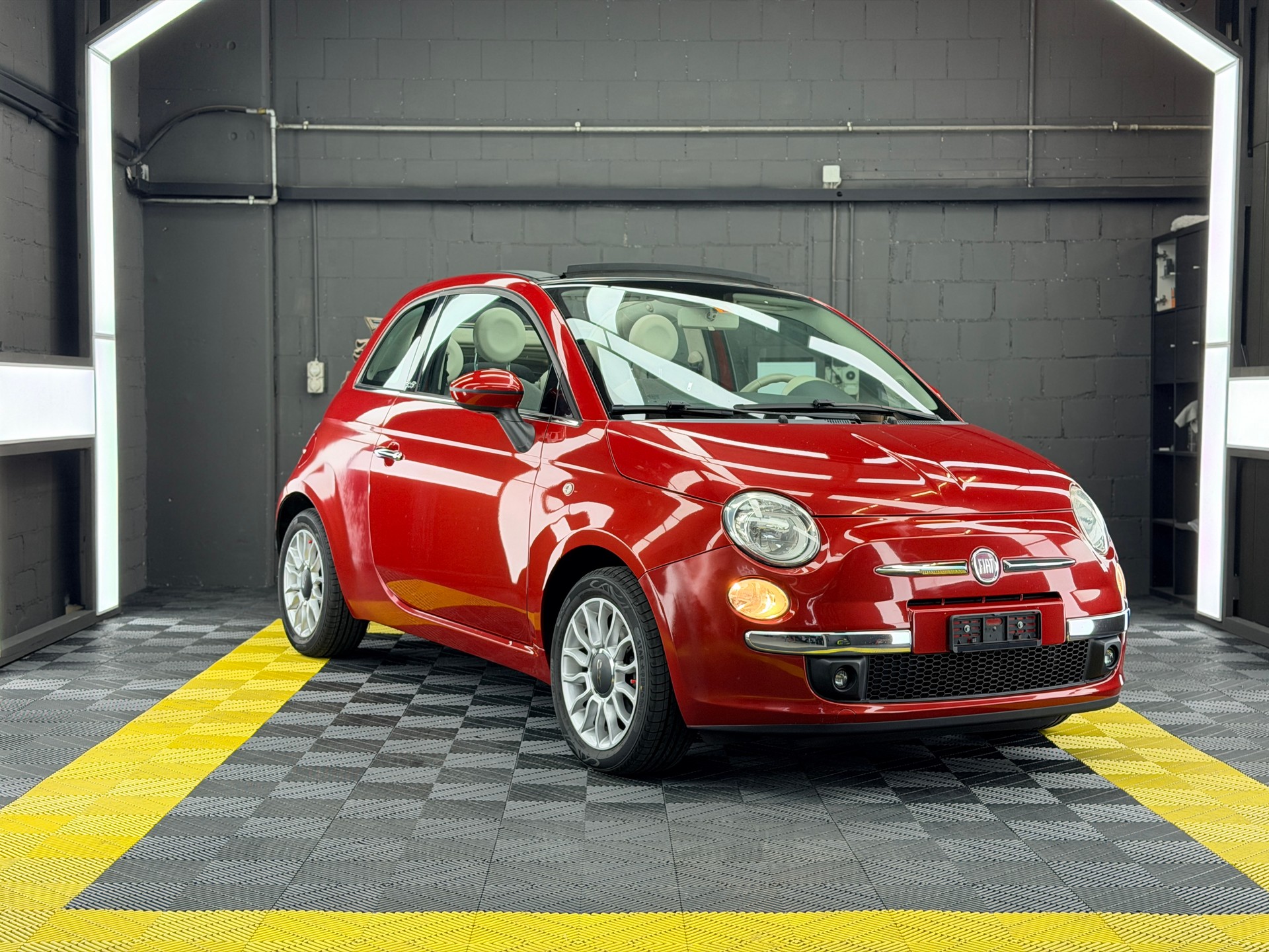 FIAT 500C 1.4 16V Lounge Dualogic-image-0