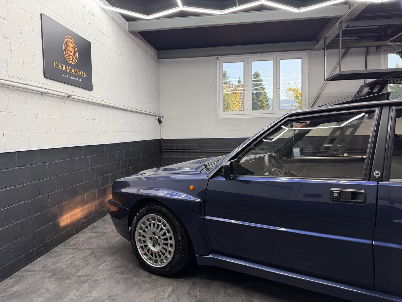 LANCIA Delta HF Integrale Evo | Schiebedach | Blue Madras-image-12