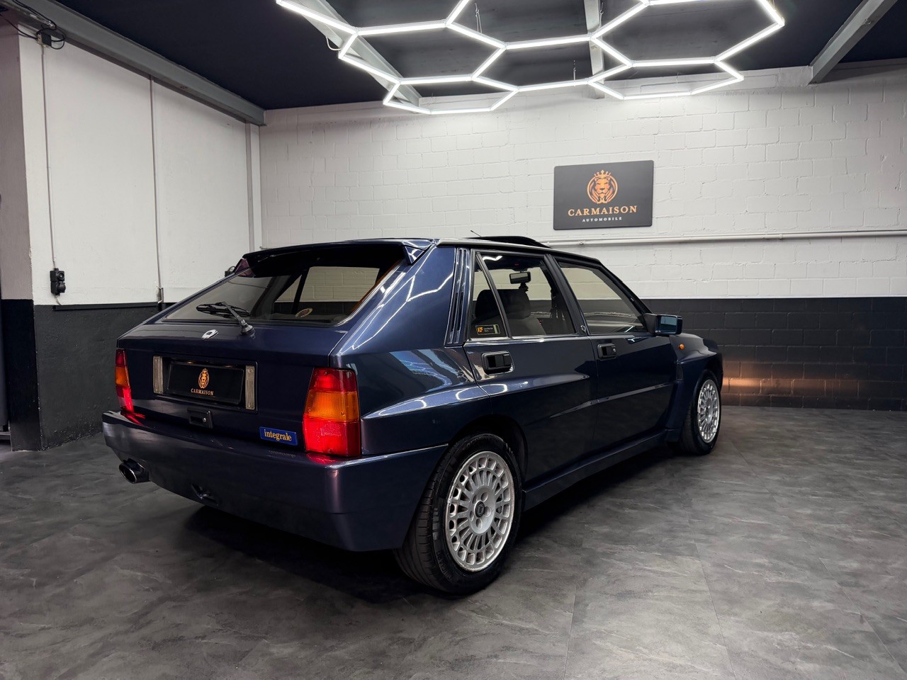 LANCIA Delta HF Integrale Evo | Schiebedach | Blue Madras-image-9