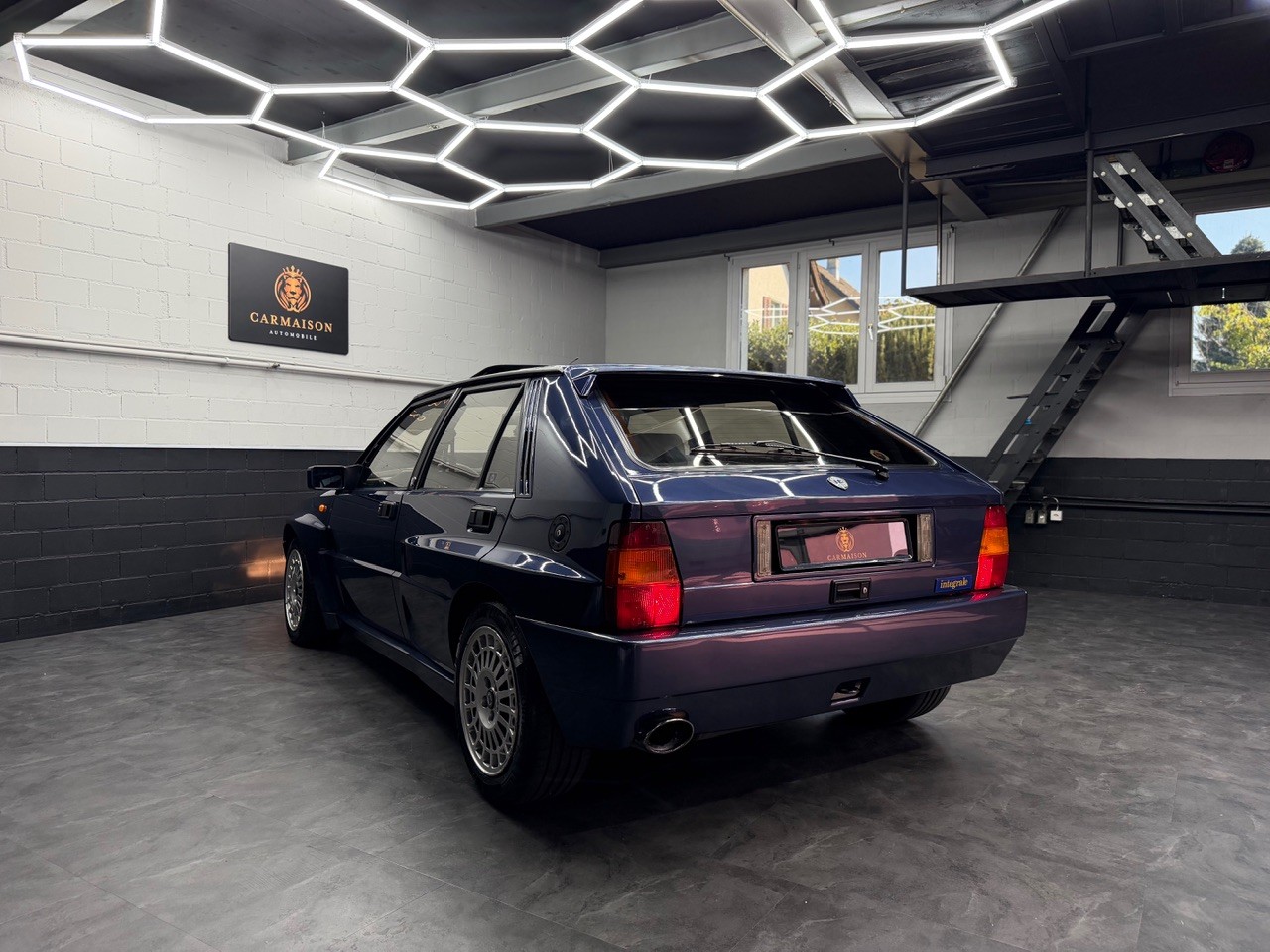 LANCIA Delta HF Integrale Evo | Schiebedach | Blue Madras-image-7