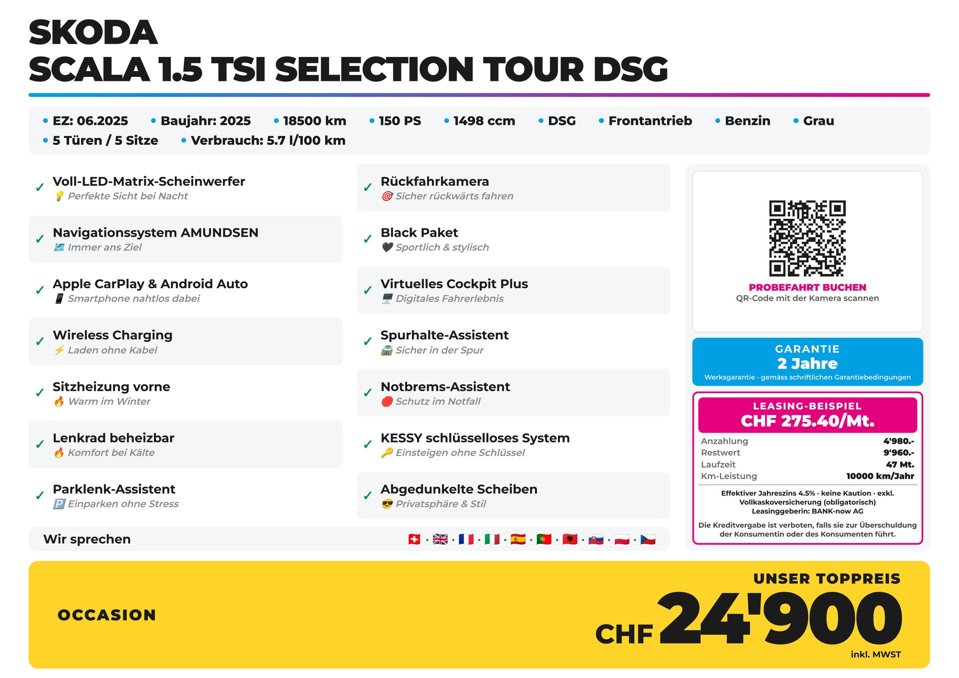 SKODA Scala 1.5 TSI Selection Tour DSG-image-1