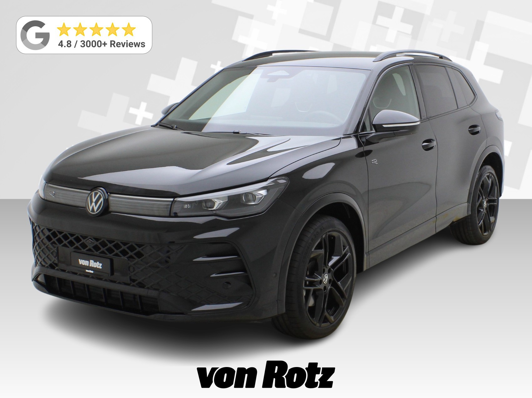 VW Tiguan 2.0 TSI DSG R-Line Black Style 4Motion **VW Werksgarantie bis 12/2030**-image-0