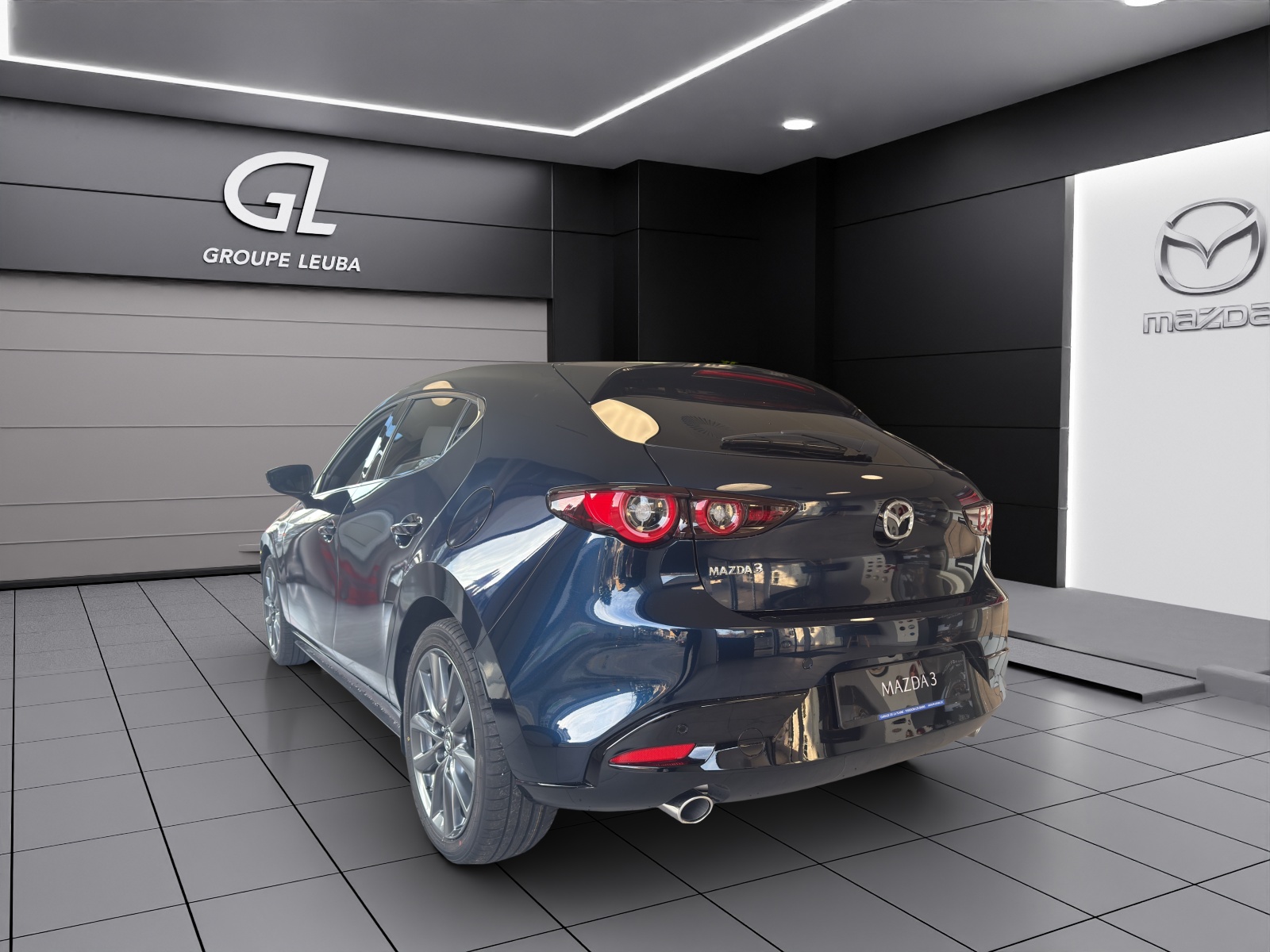 MAZDA 3 Hatchback SKYACTIV-G M Hybrid 140 Exclusive Line Automat-showroom-element-1