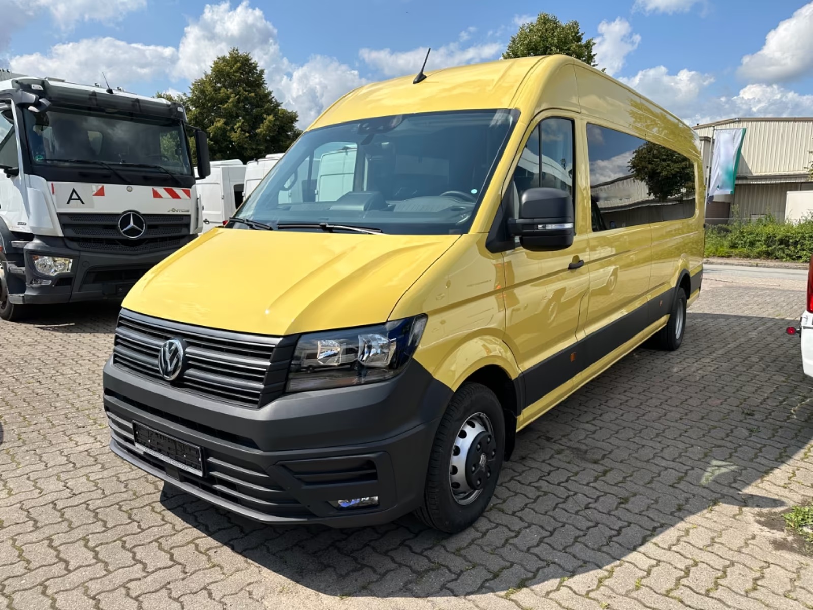 VW Crafter 21+3, Klima, Heizung, Rückfahrkamera-image-0