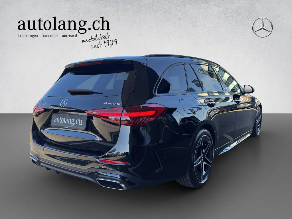 MERCEDES-BENZ C 220 d AMG Line 4Matic Swiss Star T-Modell-image-3