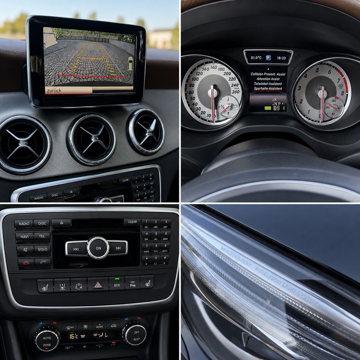 MERCEDES-BENZ CLA 200 7G-DCT / 1 Hand / Frisch ab MFK / Service gepflegt / 8 Fach / 36 Monate Garantie/ Leder / Navi / Xenon / Standheiz-image-14