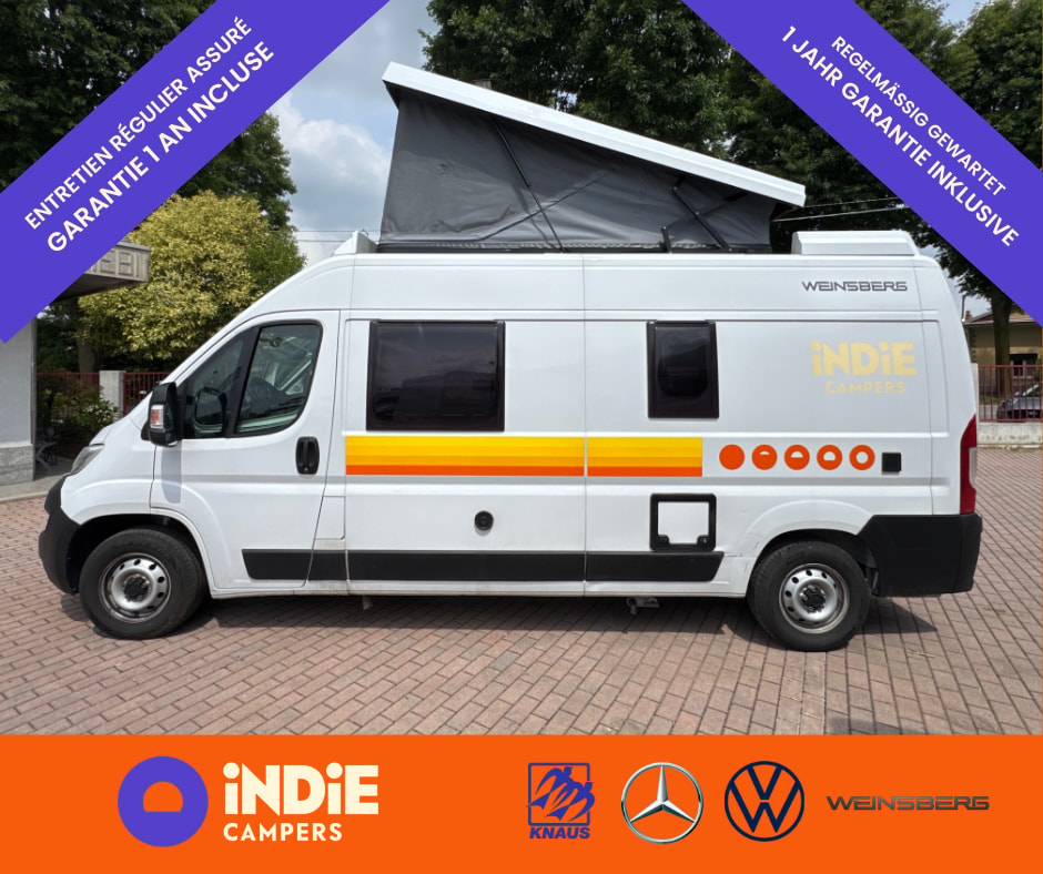 FIAT 2024 Fiat Ducato Weinsberg Carabus | Schaltgetriebe | Aufstelldach-image-0