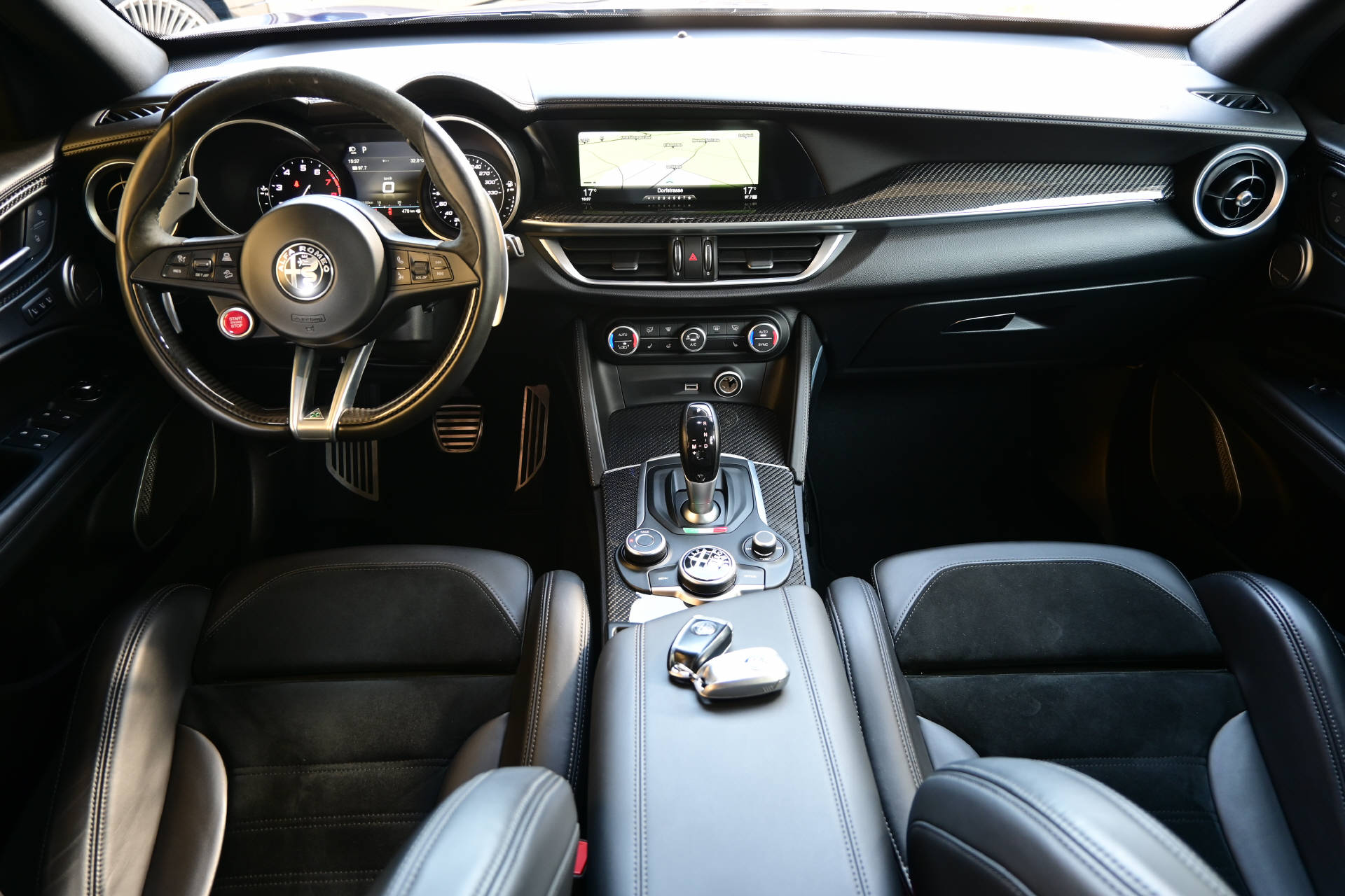ALFA ROMEO Stelvio 2.9 V6 Biturbo Q4 Quadrifoglio *Montecarlo Blau*510-image-8