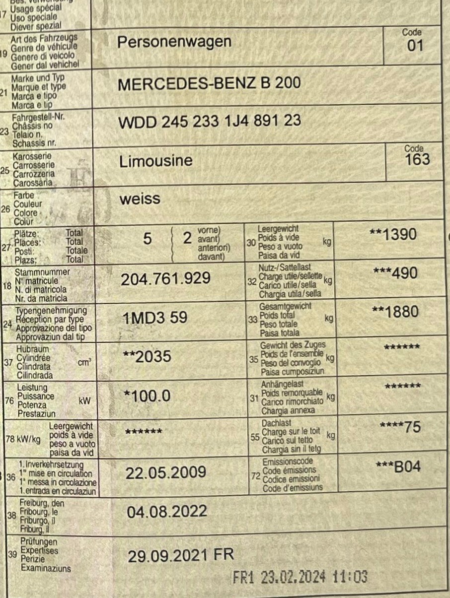 MERCEDES-BENZ B 200 Autotronic-image-14