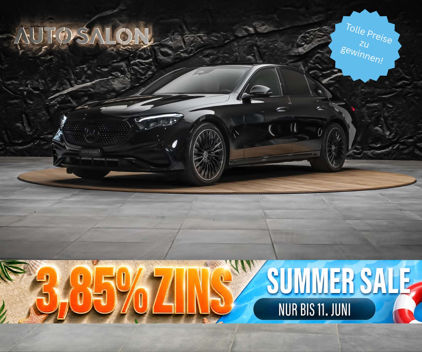 MERCEDES-BENZ MERCEDES-BENZ E 220 d AMG Line 9G-Tronic *Supercreen*Werksgarantie*