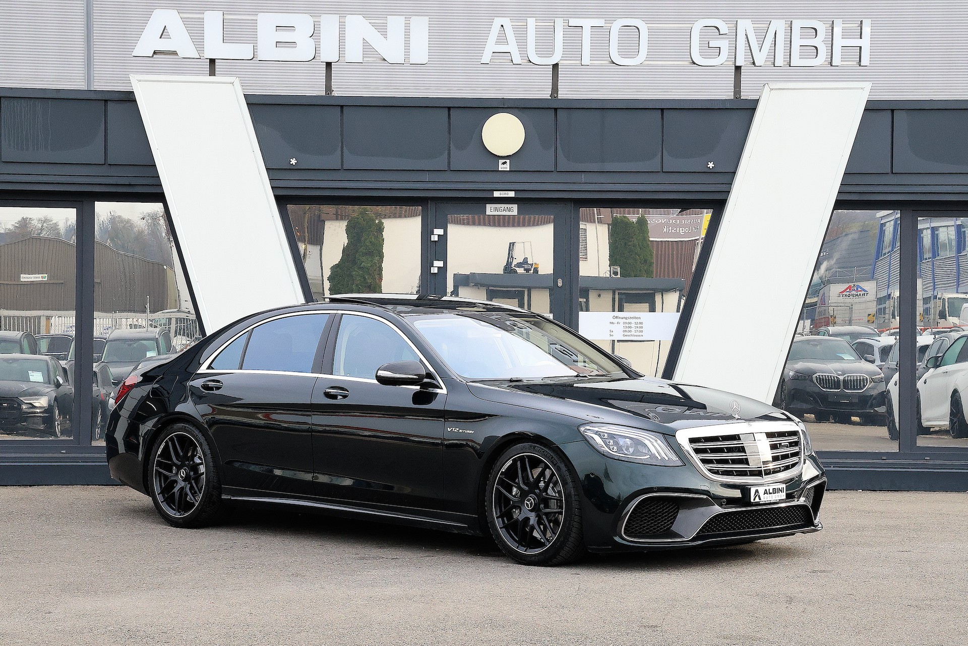 GT Spirit 1/18 Mercedes AMG S65 Berline – Noire, Intérieur Marron, Rare