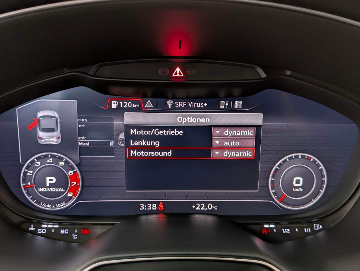 AUDI TT Roadster 2.0 40 TFSI S-Tronic *5J GAR S-LINE COMPETITION PLUS NAVI+ LED ALL-BLACK 20 ZOLL UVM*-image-9
