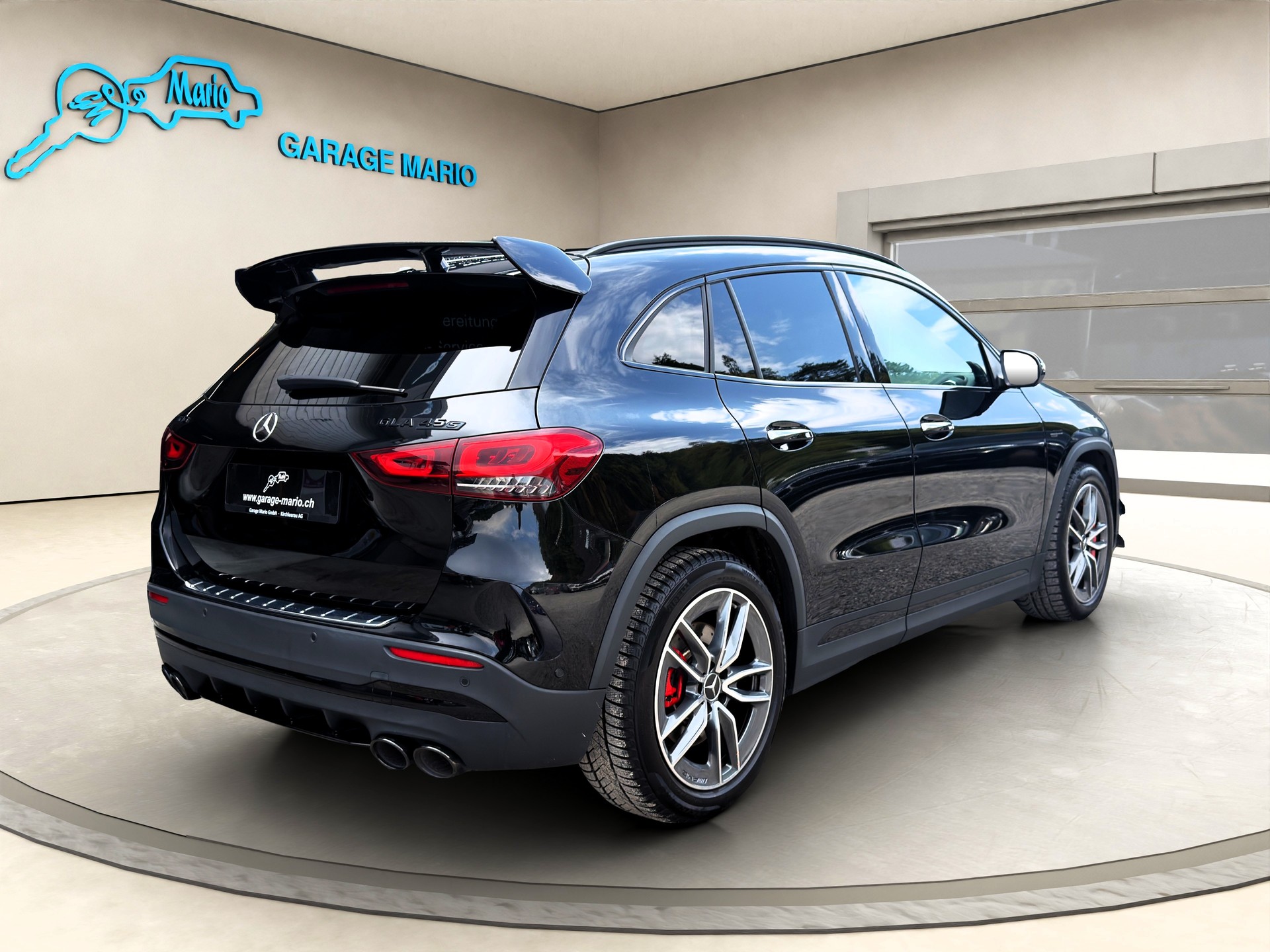 MERCEDES-BENZ GLA❗45 S AMG❗4Matic+ 8G-Speedshift DCT ✅CH-Fahrzeug & VOLL-AUSSTATTUNG✅-image-4