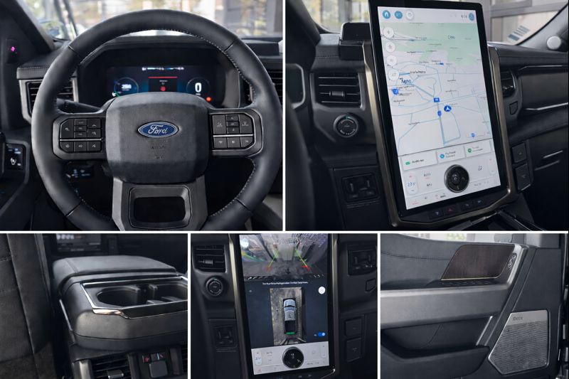 FORD F-150 Lightning 91 kWh Lariat Launch Edition-image-15