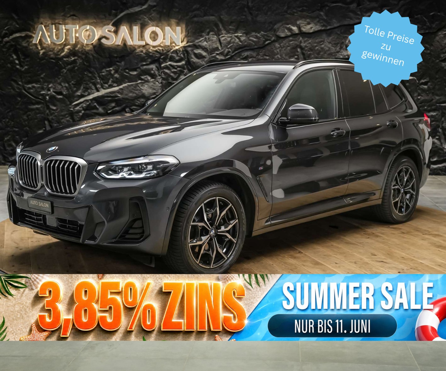 BMW X3 20d xDrive M Sport *CH Auto*El. Sitze mit Memory*Harman/Kardon*Driving Assistant*