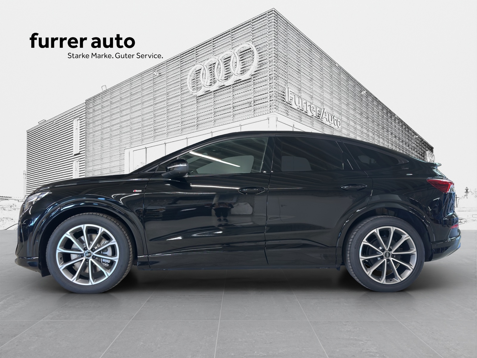 AUDI Q4 Sportback e-tron 45 Edition Swiss Ski quattro-image-1