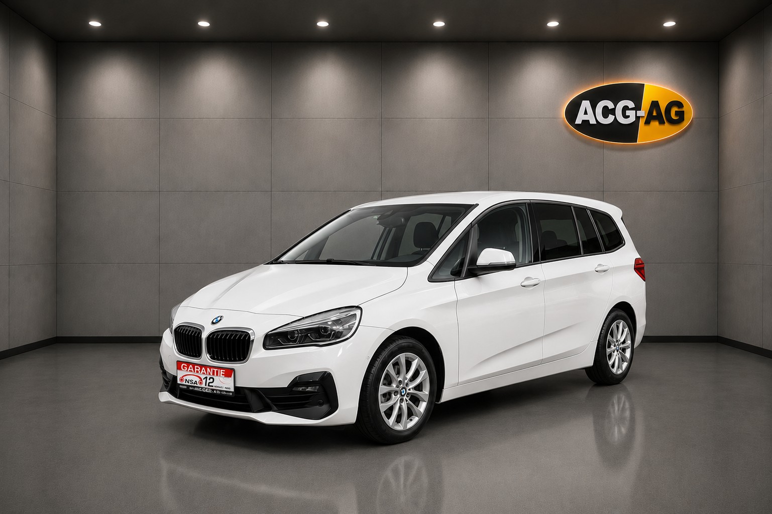 BMW 220d xDrive Gran Tourer Steptronic ** Teil-Leder ** Gr-Navi ** H.Up Disp ** Sitzheizung ** Frisch Ab MFK & Service ** **-image-2