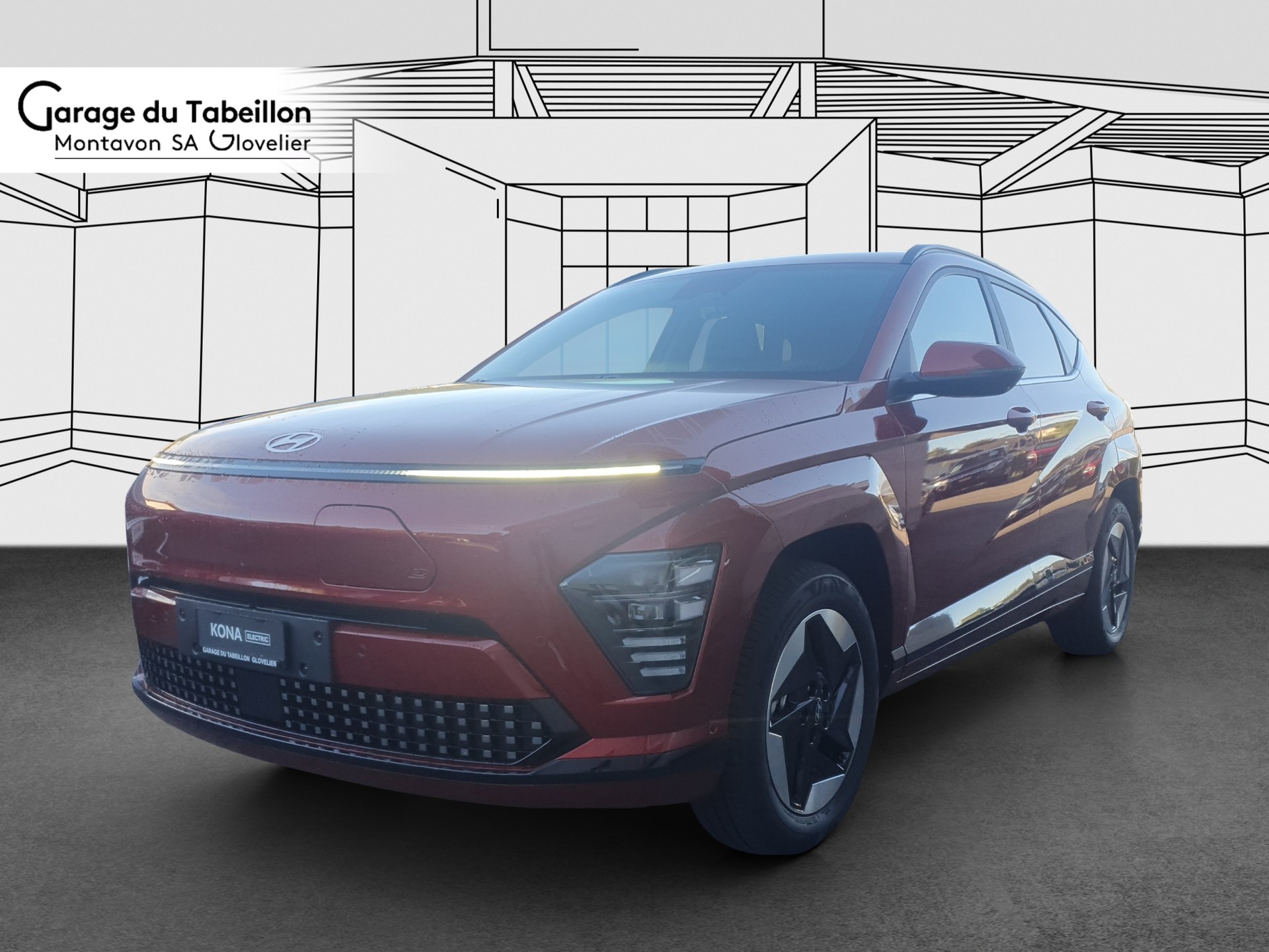 HYUNDAI Kona 65,4 kWh Electric NEW Amplia-image-0