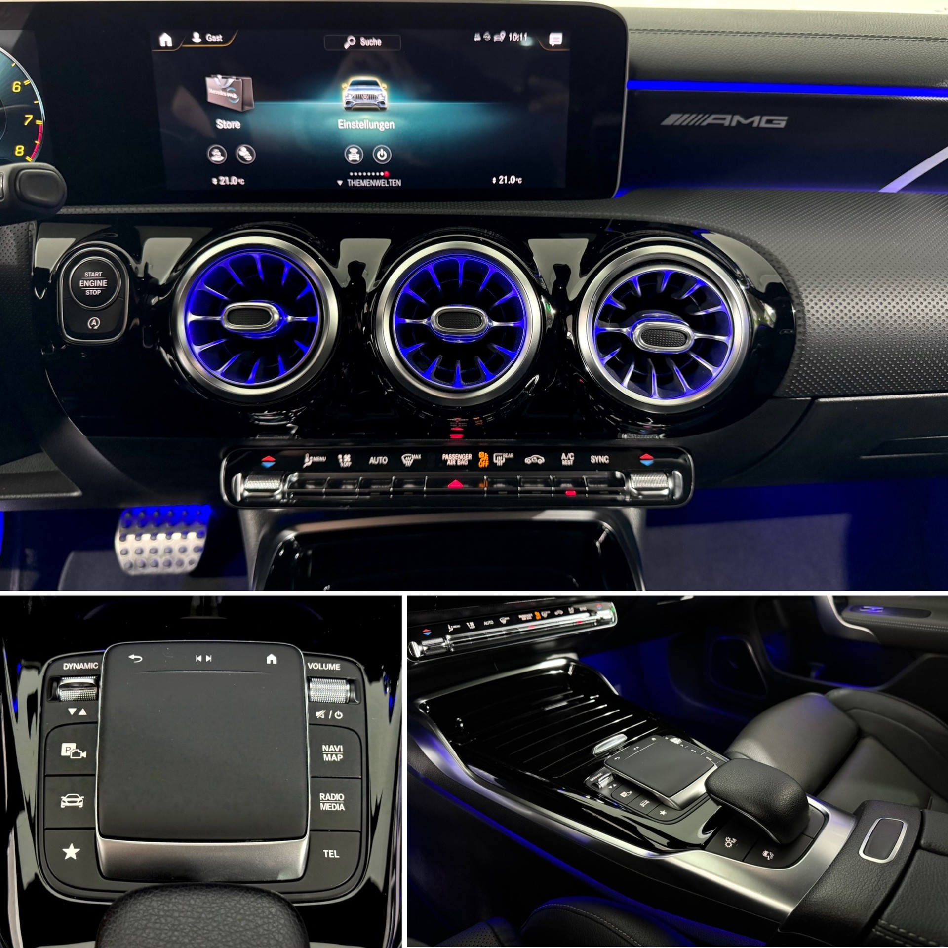 MERCEDES-BENZ CLA 45 AMG 4Matic+ 8G-DCT Black Edition-image-11