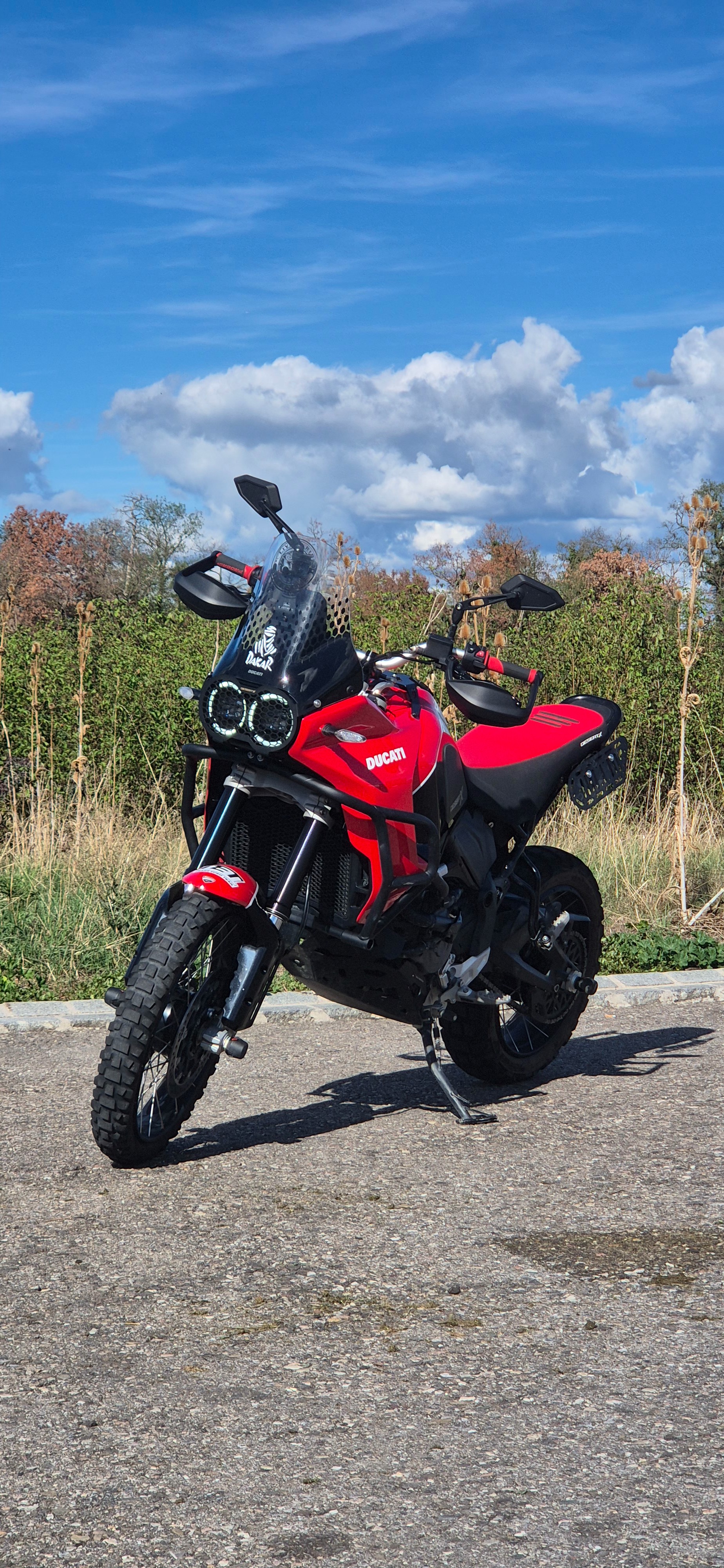 DUCATI Desert X mit Speziallackierung