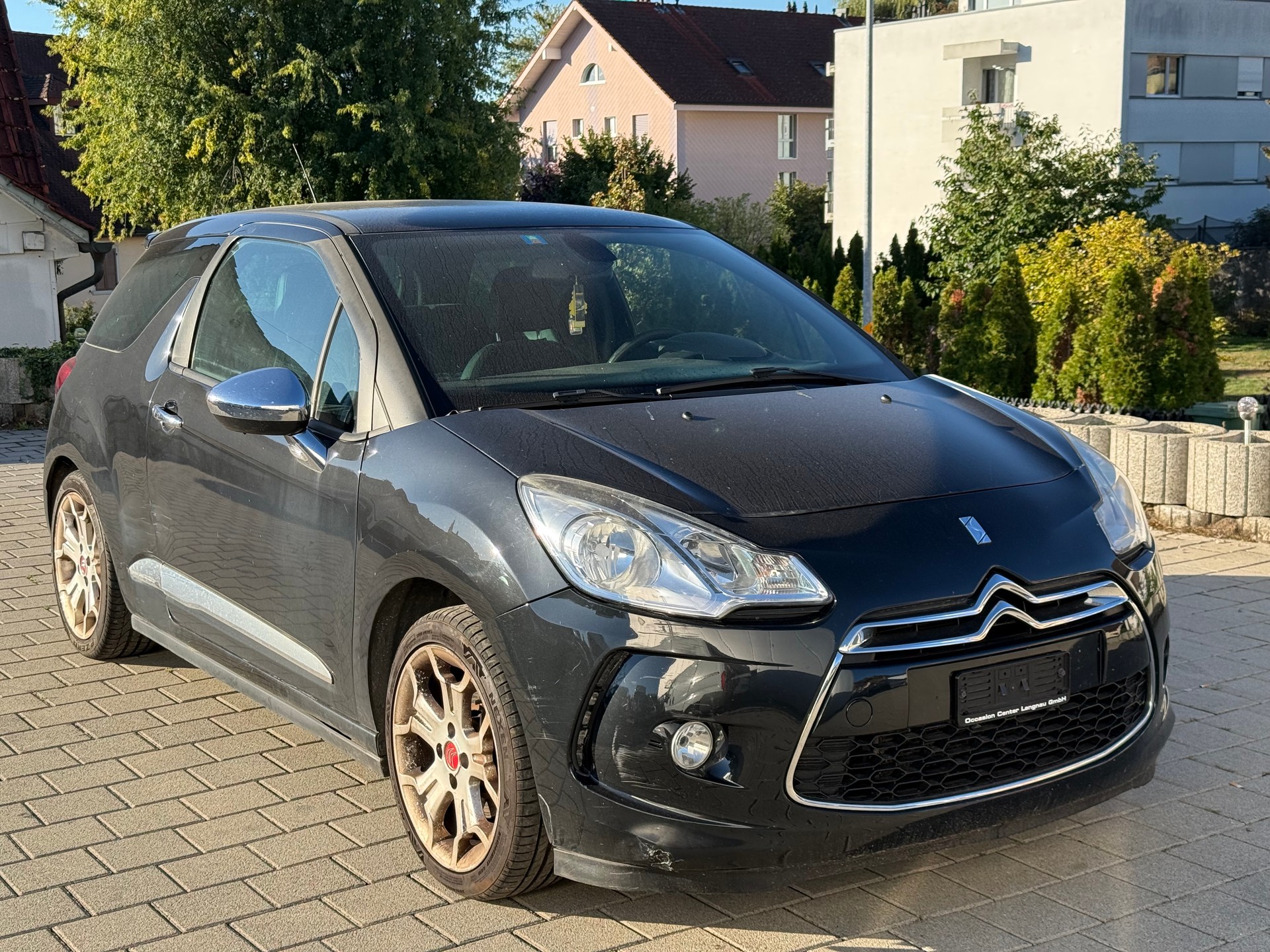 DS AUTOMOBILES DS3 1.6 THP Black & Silver-image-1