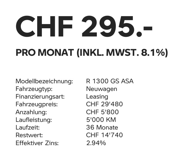 BMW R 1300 GS ASA - mit 2.94%-Leasing ab 295.-/Monat möglich*-image-5