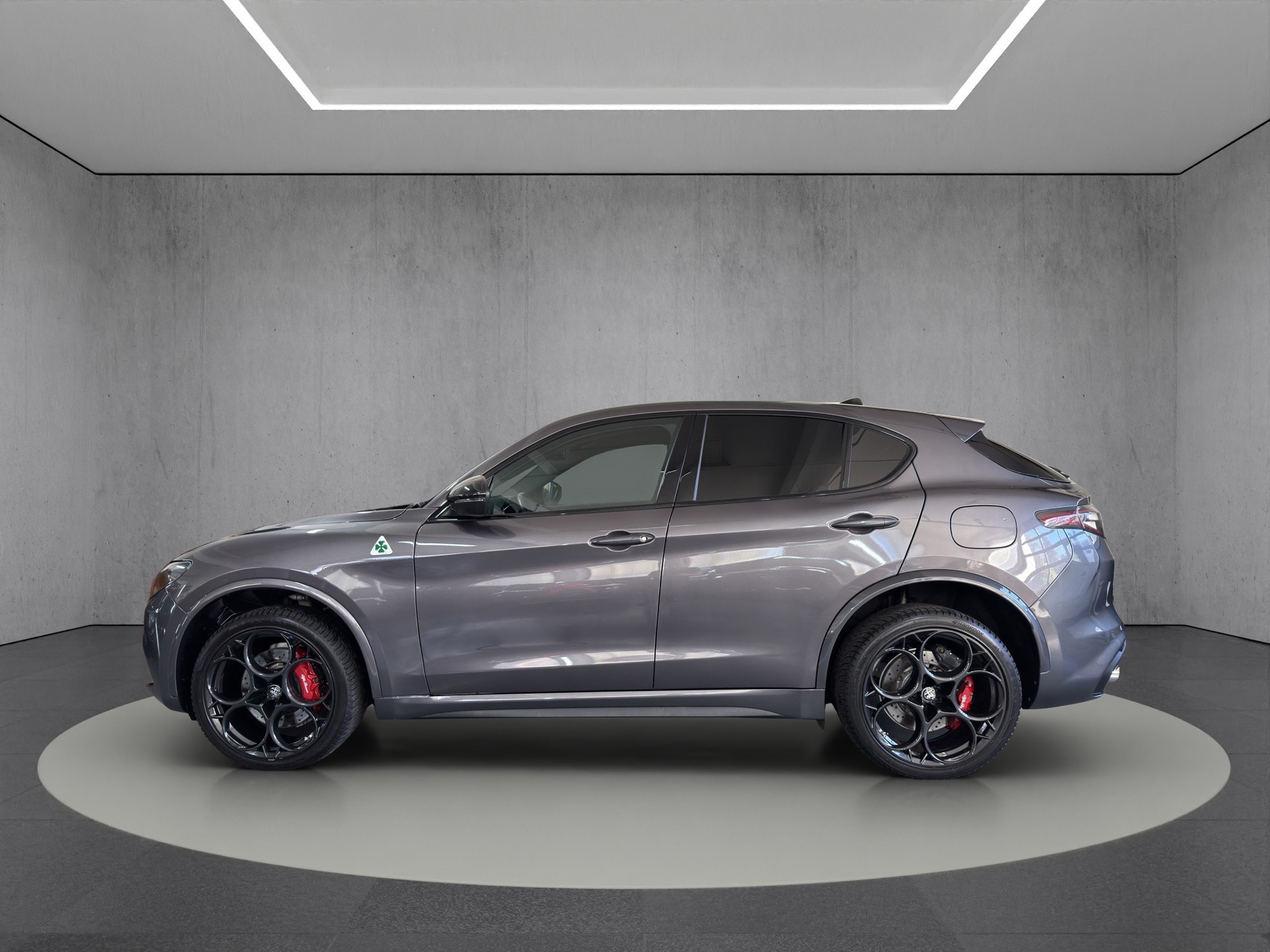ALFA ROMEO Stelvio 2.9 V6 Quadrifoglio Pack Sky Q4 AT8 "Panodach-ADAS Plus-21"Alufelgen"-image-2