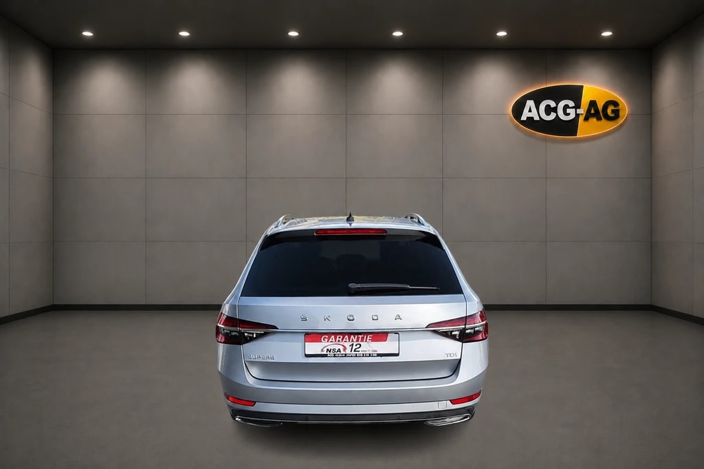 SKODA Superb Combi 2.0 TDi L&K 4x4 DSG ** Voll-Leder ** Gr-Navi ** RF-Kamera ** Abstandsregelsysteme ** Sitzmemory ** MFK 21.01.2026-image-4