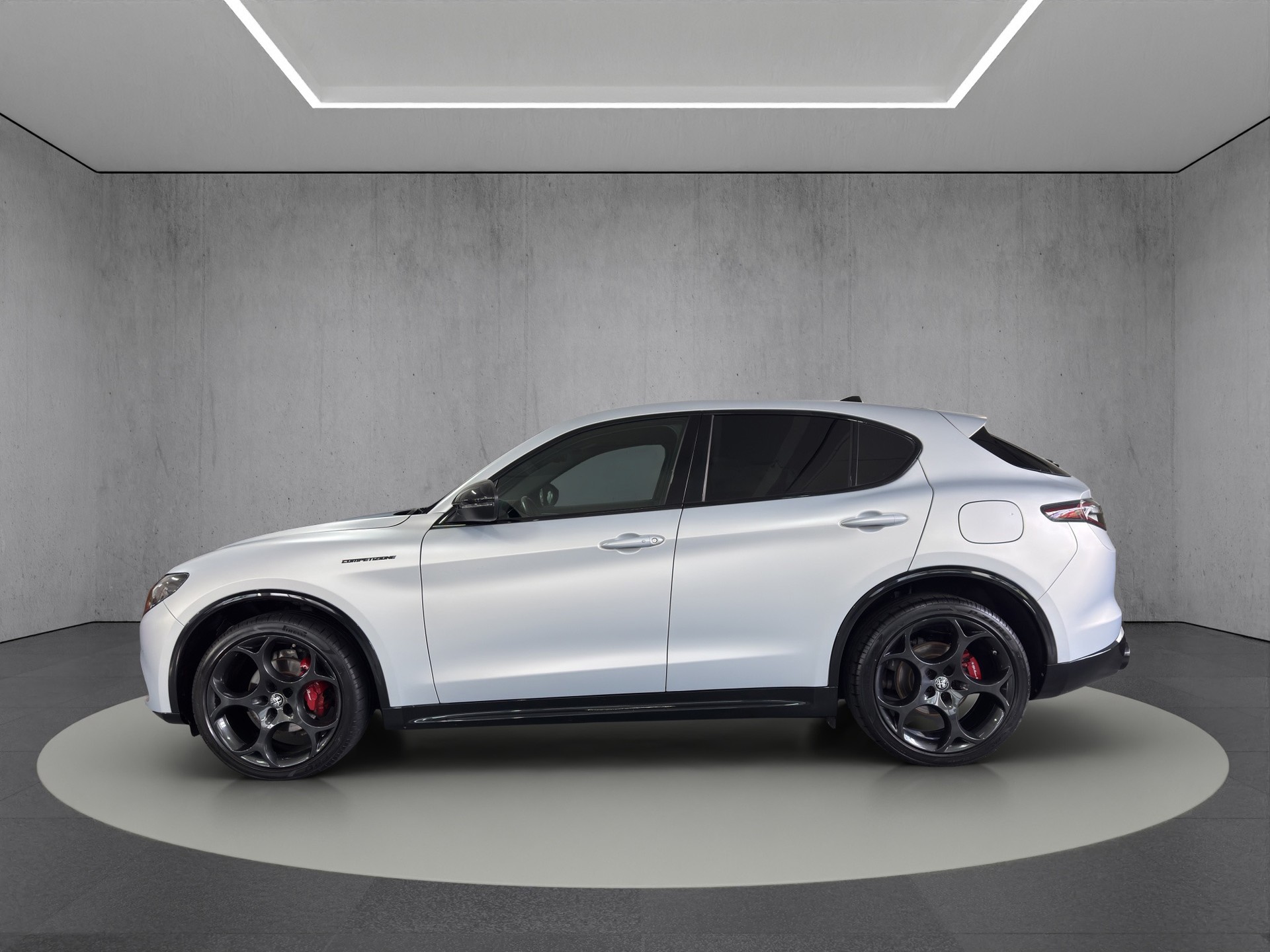 ALFA ROMEO Stelvio 2.0 Competizione Q4 AT8 "Grigio Lunare Opaco-ADAS Pack Plus"-image-2