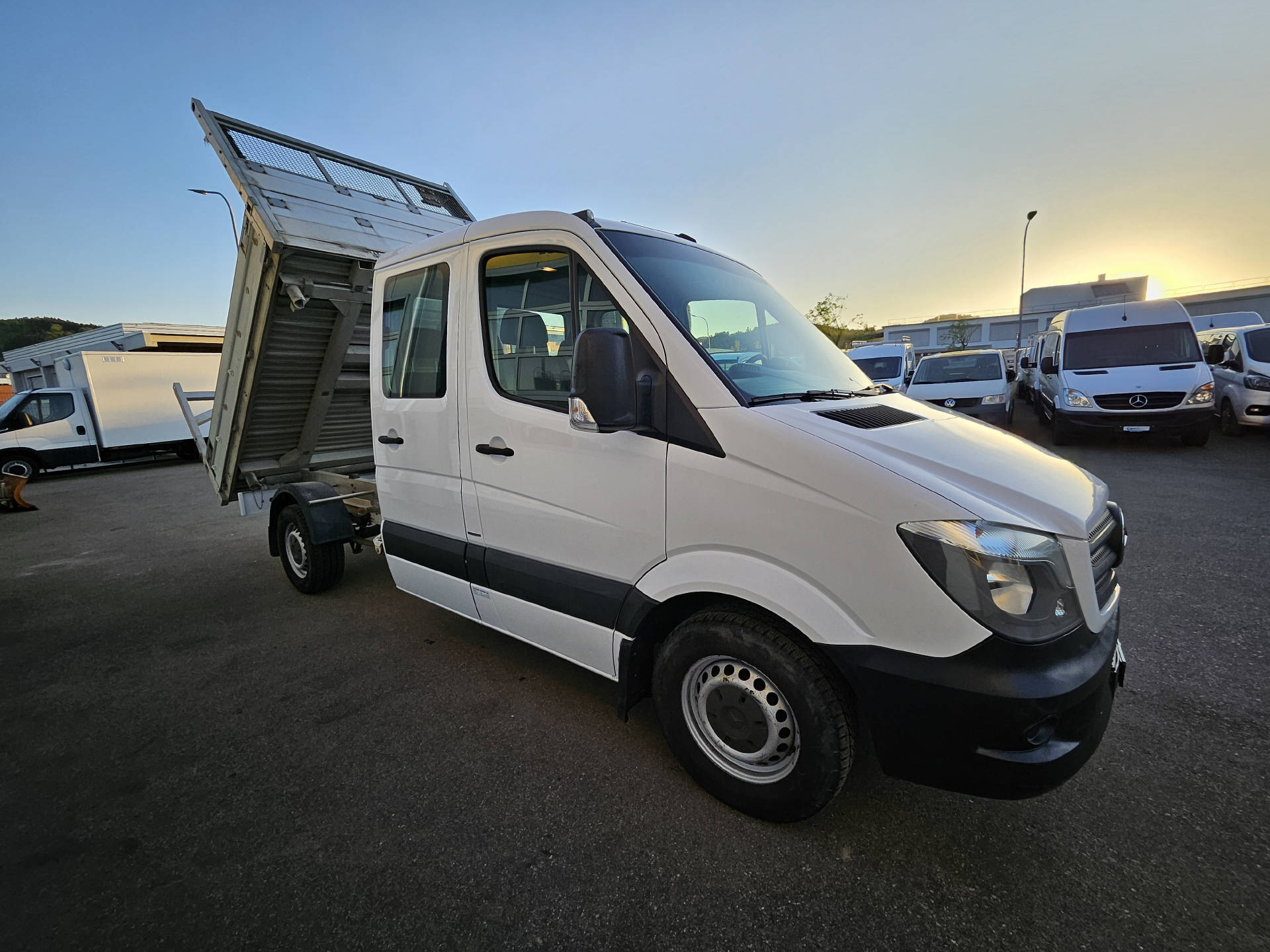 MERCEDES-BENZ Sprinter 316 DKab.-Ch. 3665 2.2 CDI 163 * Kipper * Nutzlast 1'040KG * 7- Plätzer *-image-6