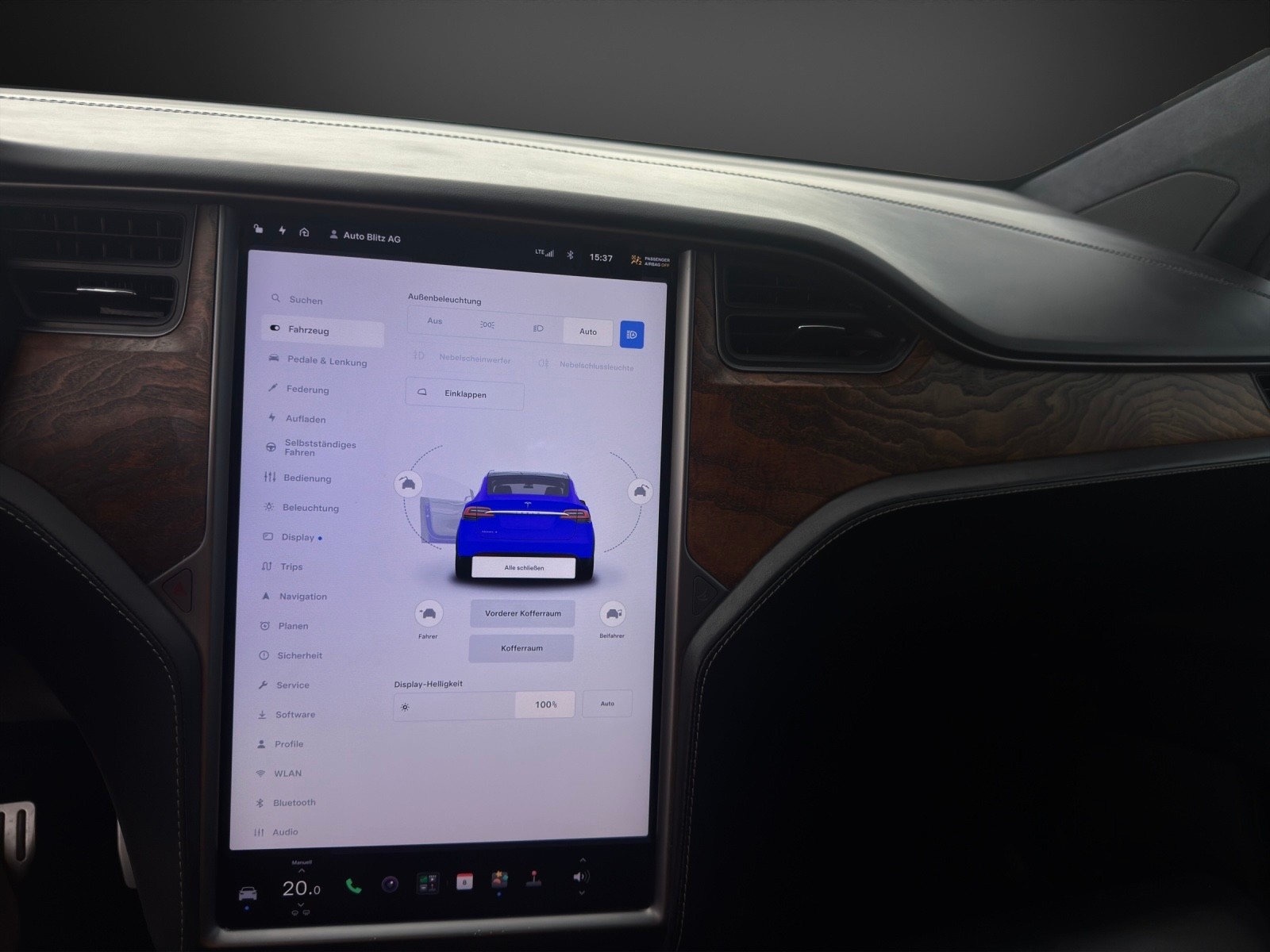 TESLA Model X Performance Ludicrous 4x4 mit 796 PS * 7-Plätzer *-image-13