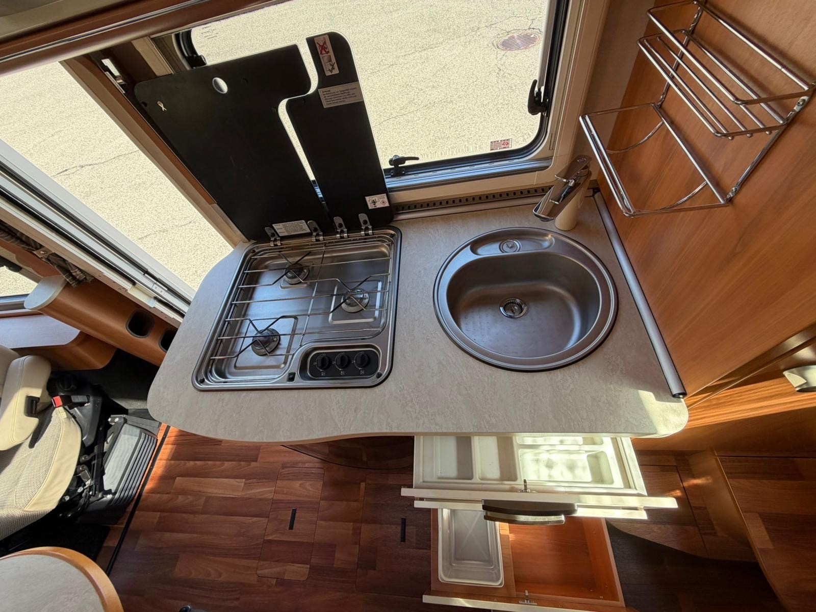 HYMER Fiat 2.3 JTD Hymer Automat Querbett 6 Meter TOP ZUSTAND-image-16
