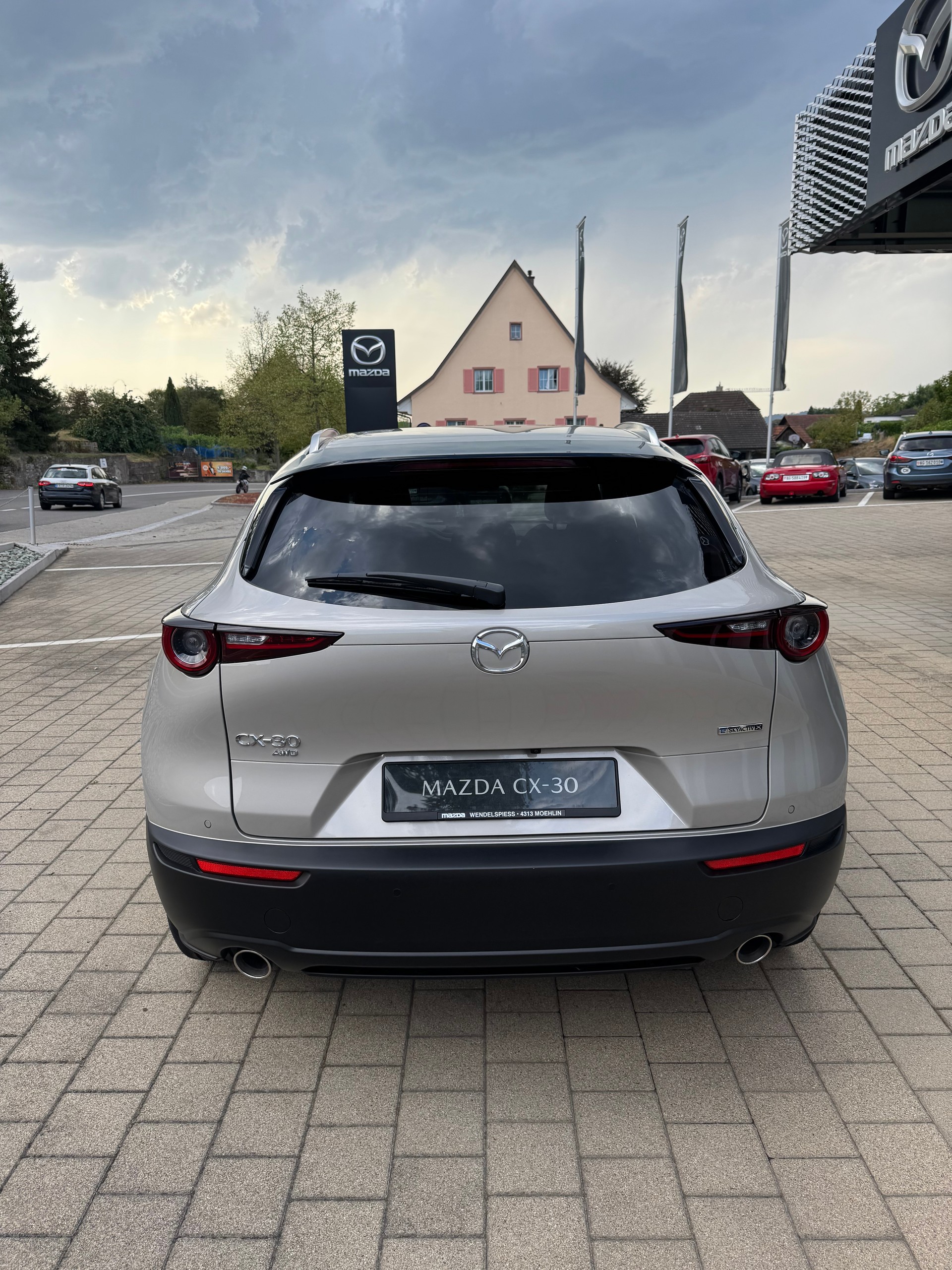 MAZDA CX-30 SKYACTIV-X 186 M Hybrid Exclusive Line AWD AT-image-4