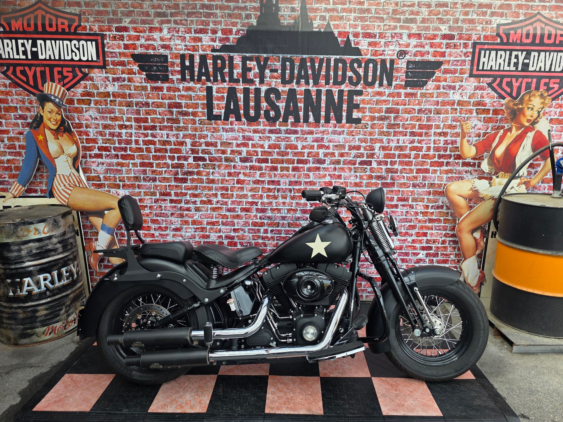 HARLEY-DAVIDSON FLSTSB Cross Bones