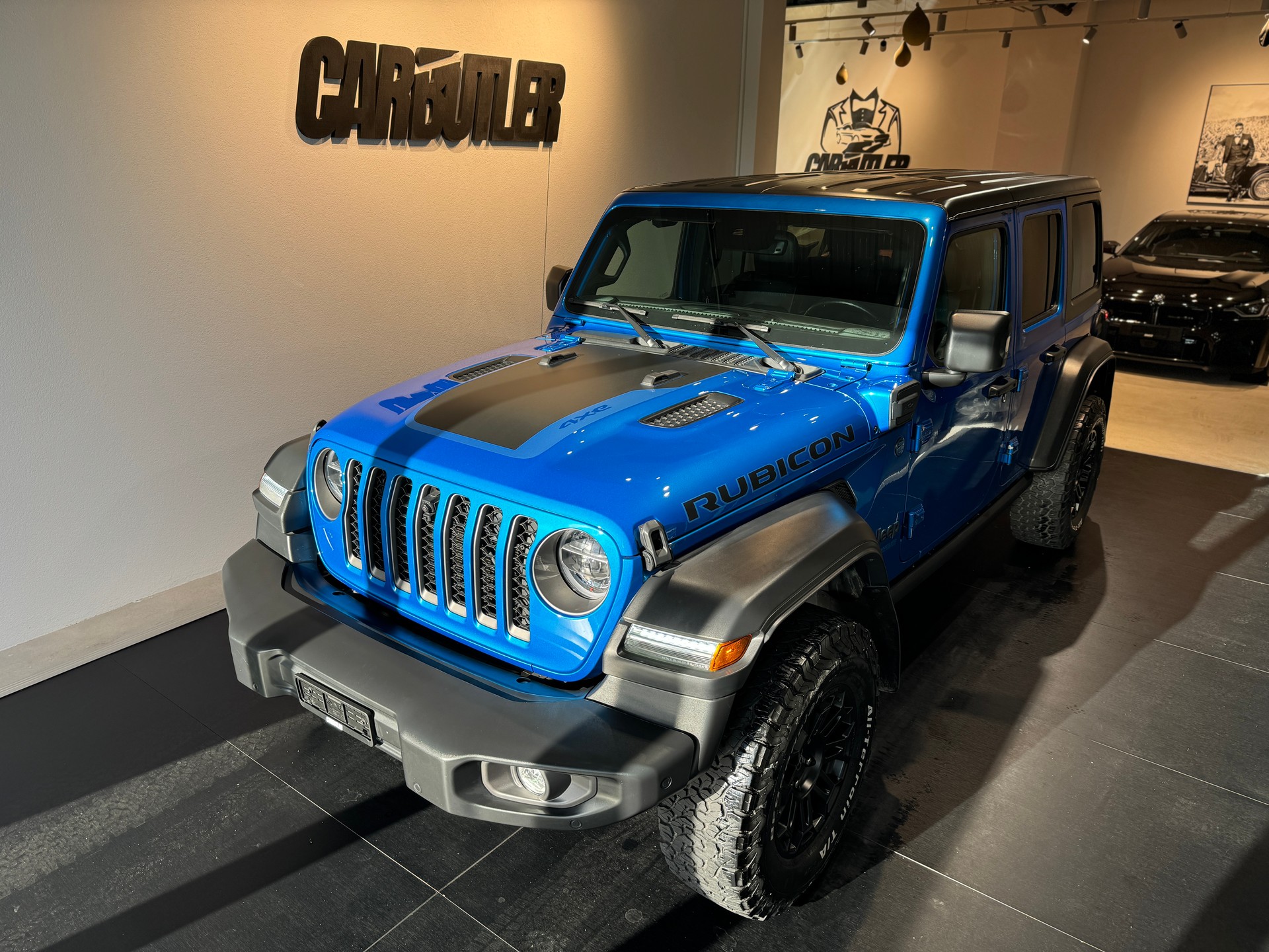 JEEP Wrangler 2.0 PHEV Unlimited Rubicon Automatic Soft Top BLUE - BORLA 🚀 499.- pro Monat-image-2