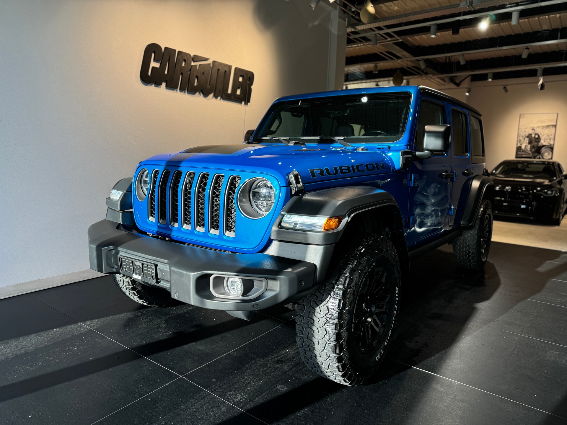 JEEP Wrangler 2.0 PHEV Unlimited Rubicon Automatic Soft Top BLUE - BORLA 🚀 499.- pro Monat-image-1