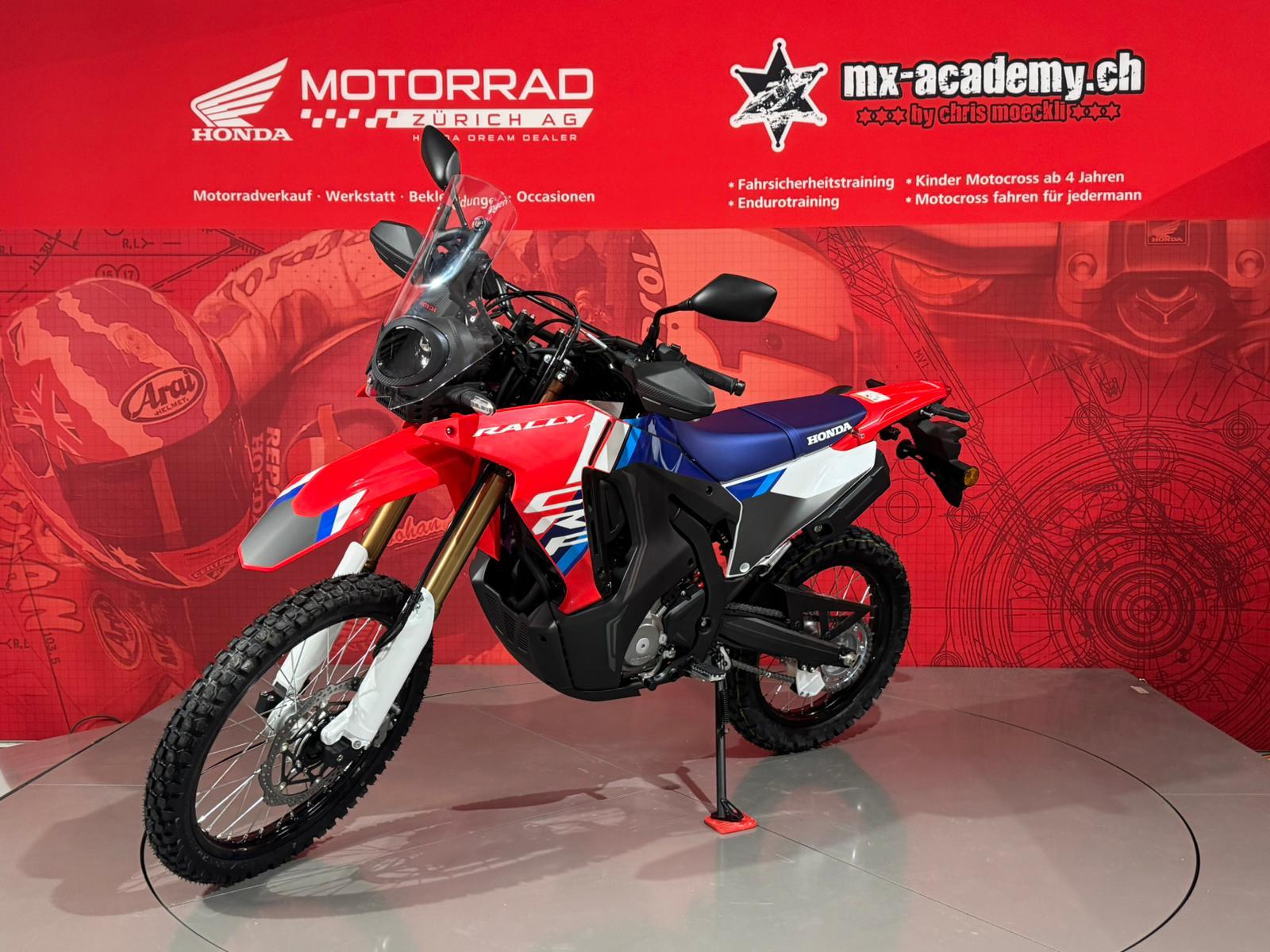 HONDA **CRF 300 Rally**Neufahrzeug**Extreme Red-showroom-element-1