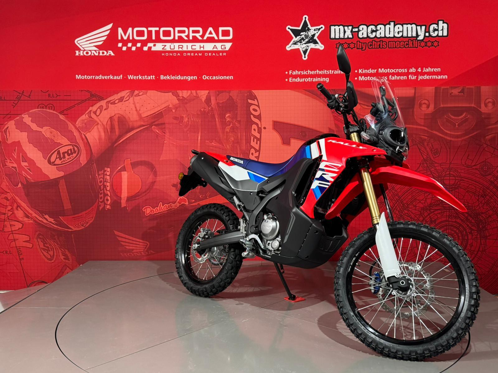 HONDA **CRF 300 Rally**Neufahrzeug**Extreme Red-image-4