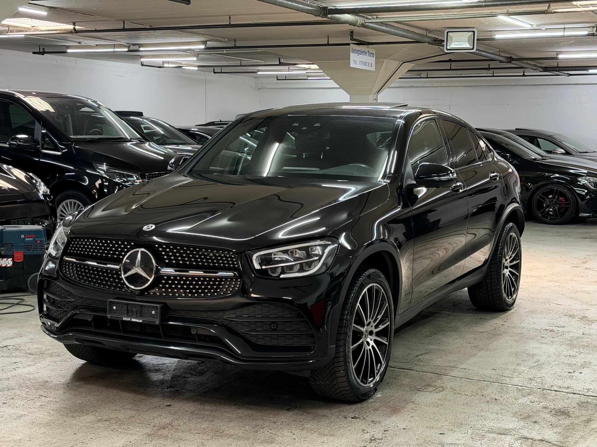 MERCEDES-BENZ GLC Coupé 300 e AMG Line 9G-Tronic-image-1