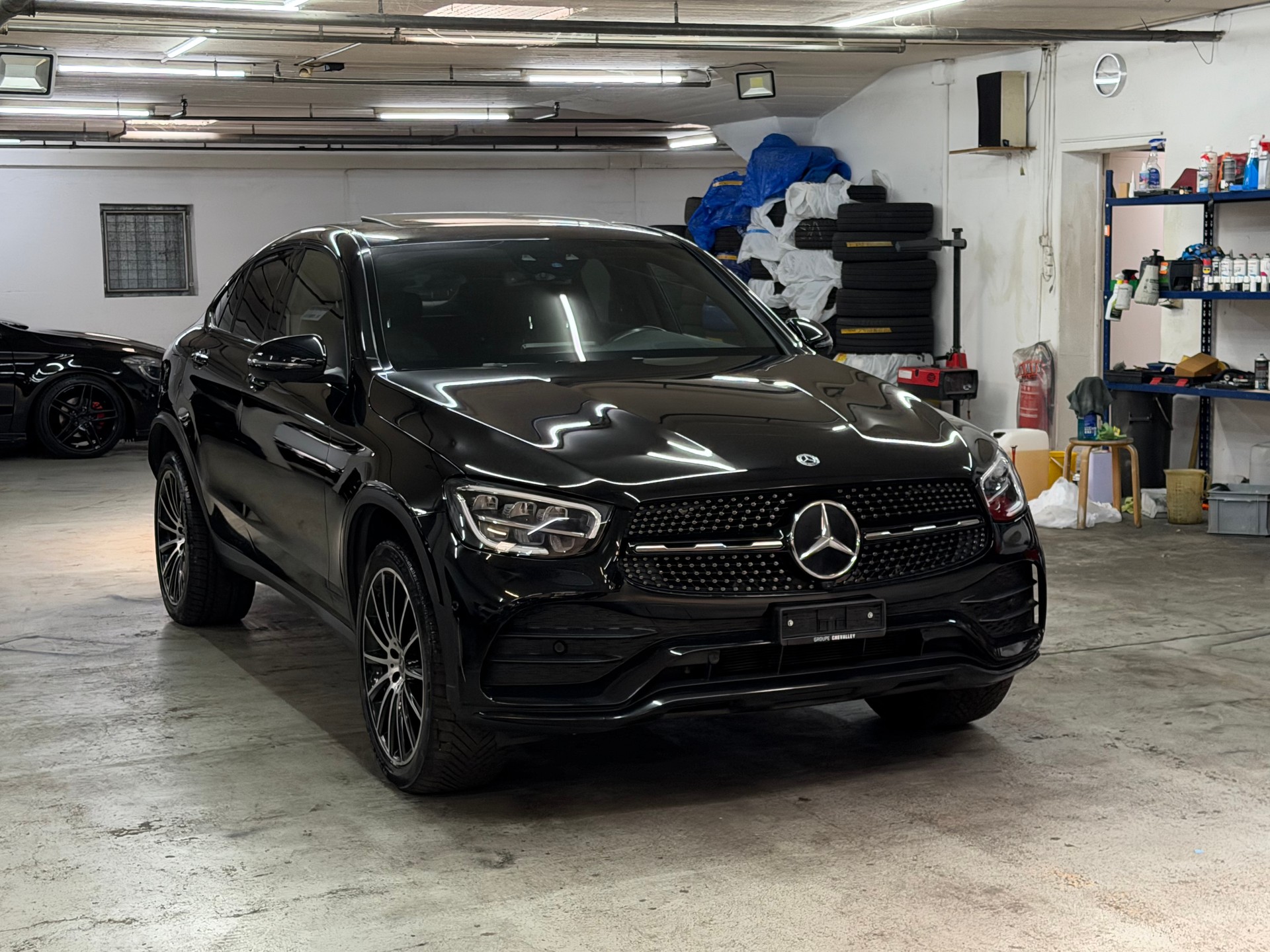 MERCEDES-BENZ GLC Coupé 300 e AMG Line 9G-Tronic-image-0