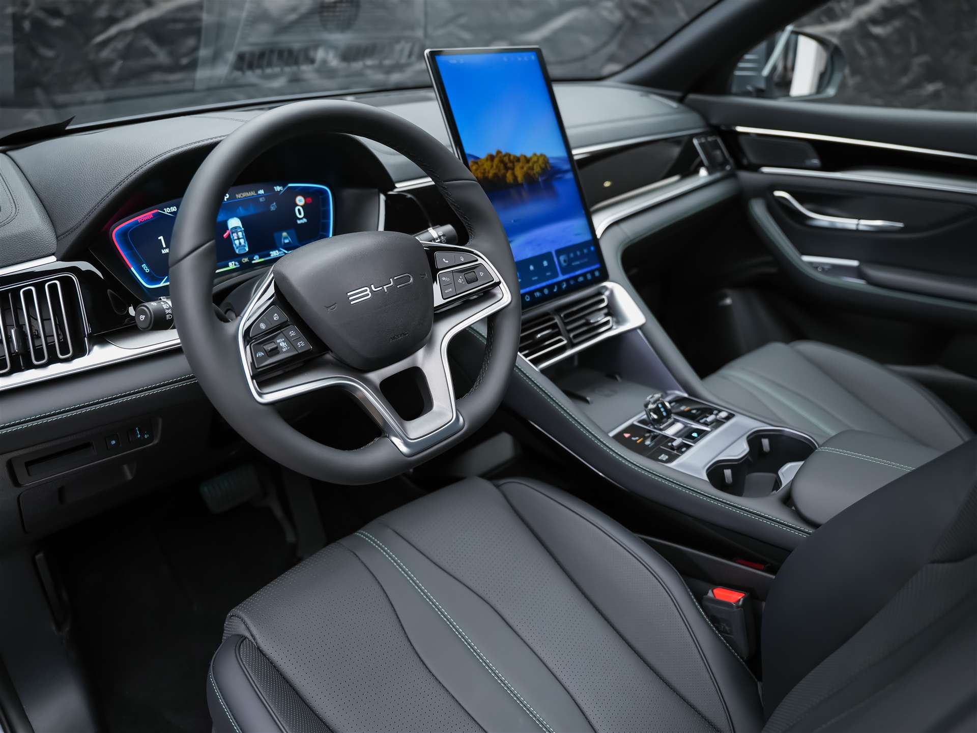 BYD Seal U DM-i Design AWD *SOFORT Verfügbar*Werksgarantie*Lenkradheizung*Sitzbelüftung*360° Kamera*-image-7